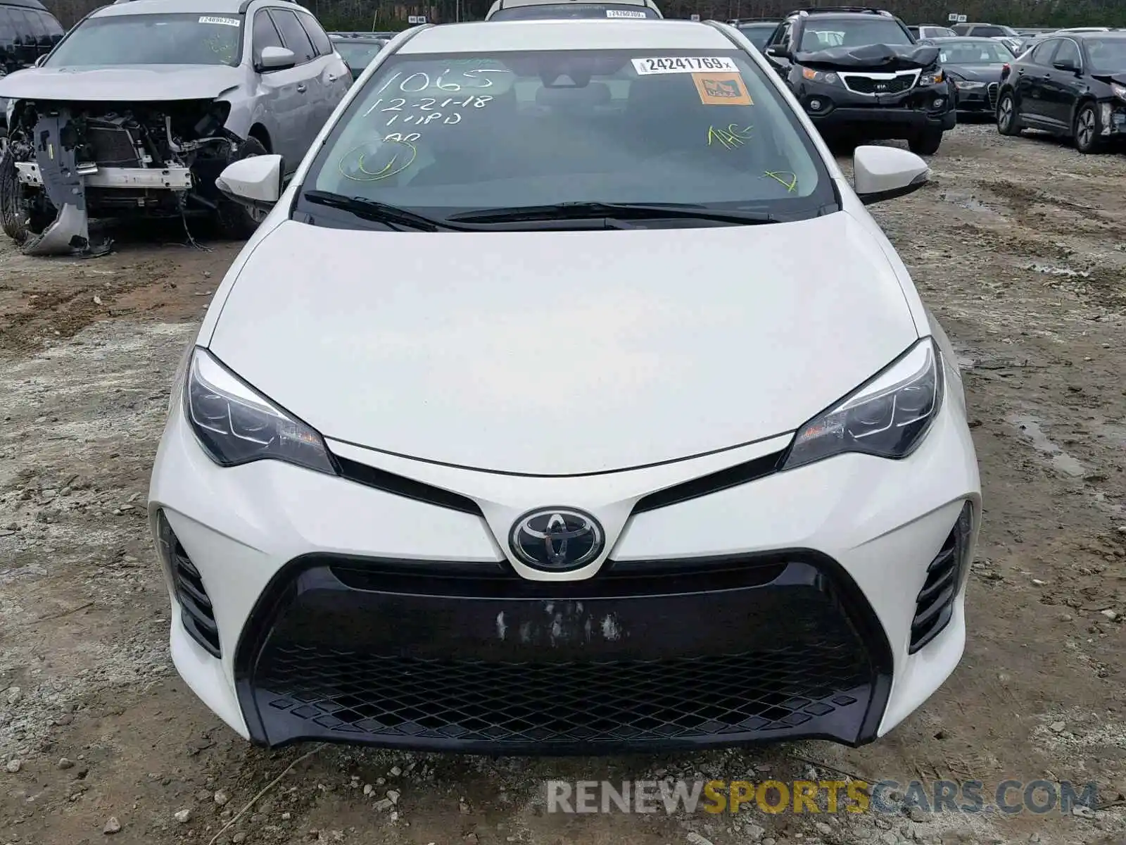 9 Фотография поврежденного автомобиля 5YFBURHE5KP871065 TOYOTA COROLLA 2019