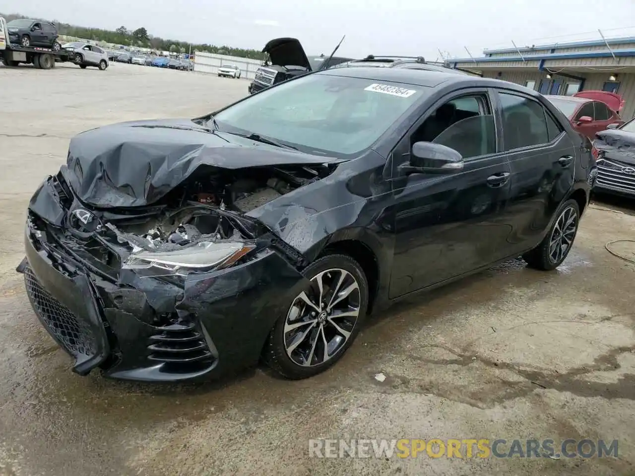 1 Photograph of a damaged car 5YFBURHE5KP872068 TOYOTA COROLLA 2019