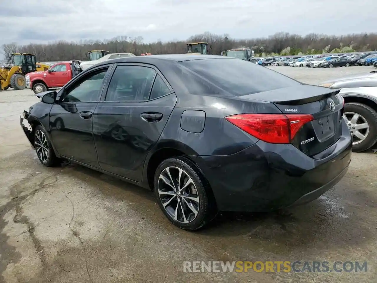 2 Photograph of a damaged car 5YFBURHE5KP872068 TOYOTA COROLLA 2019