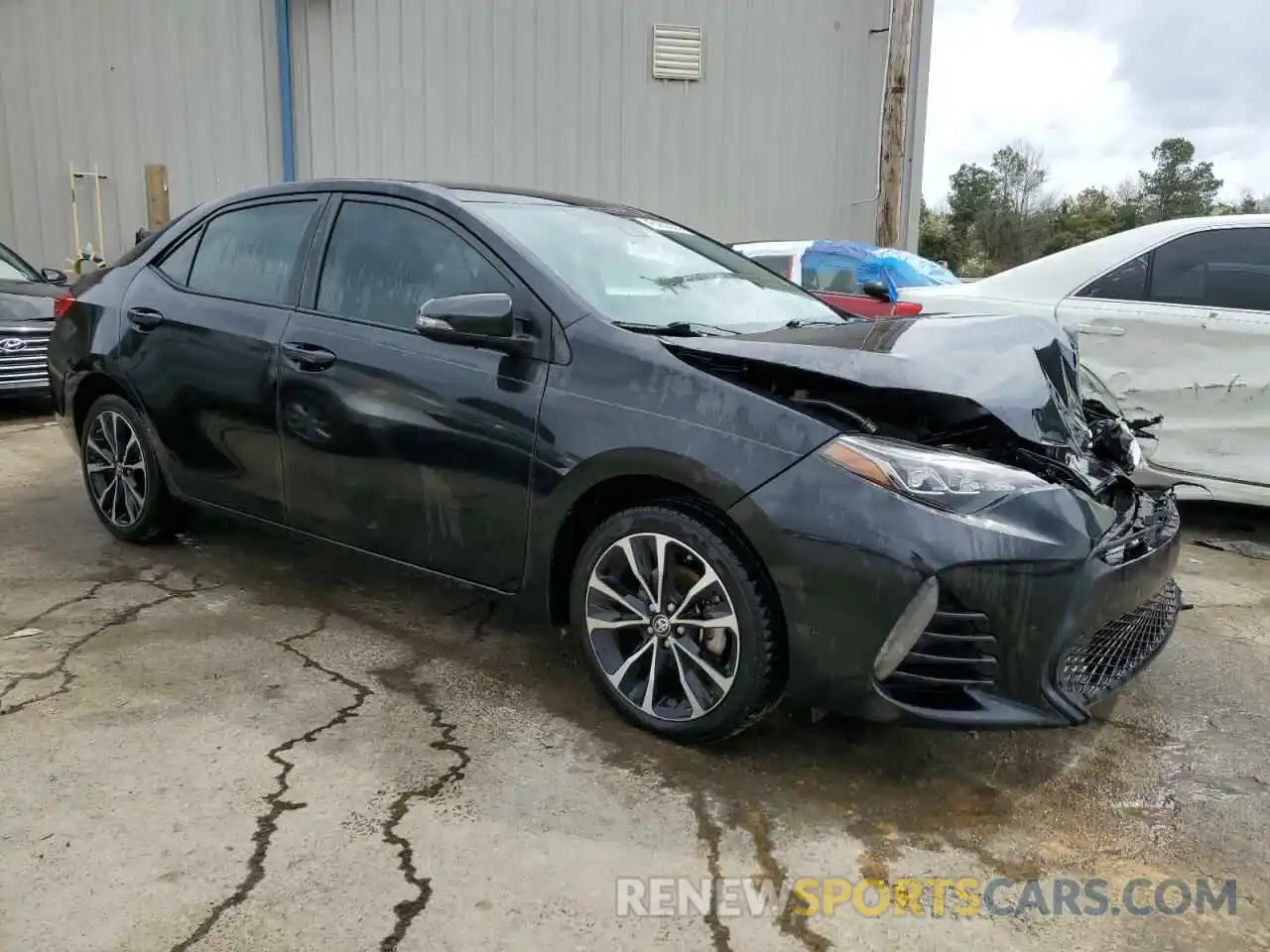 4 Photograph of a damaged car 5YFBURHE5KP872068 TOYOTA COROLLA 2019