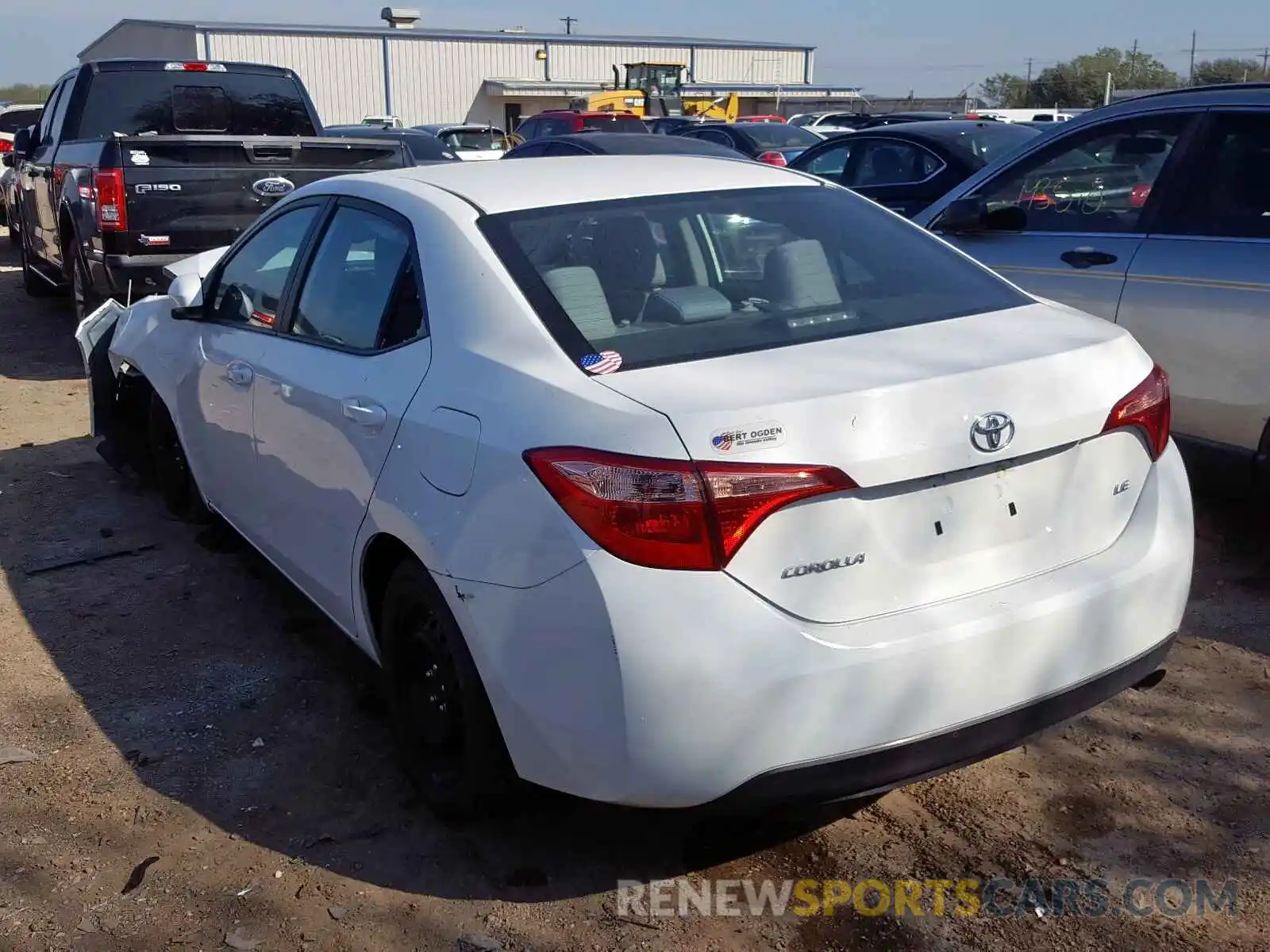 3 Photograph of a damaged car 5YFBURHE5KP872152 TOYOTA COROLLA 2019