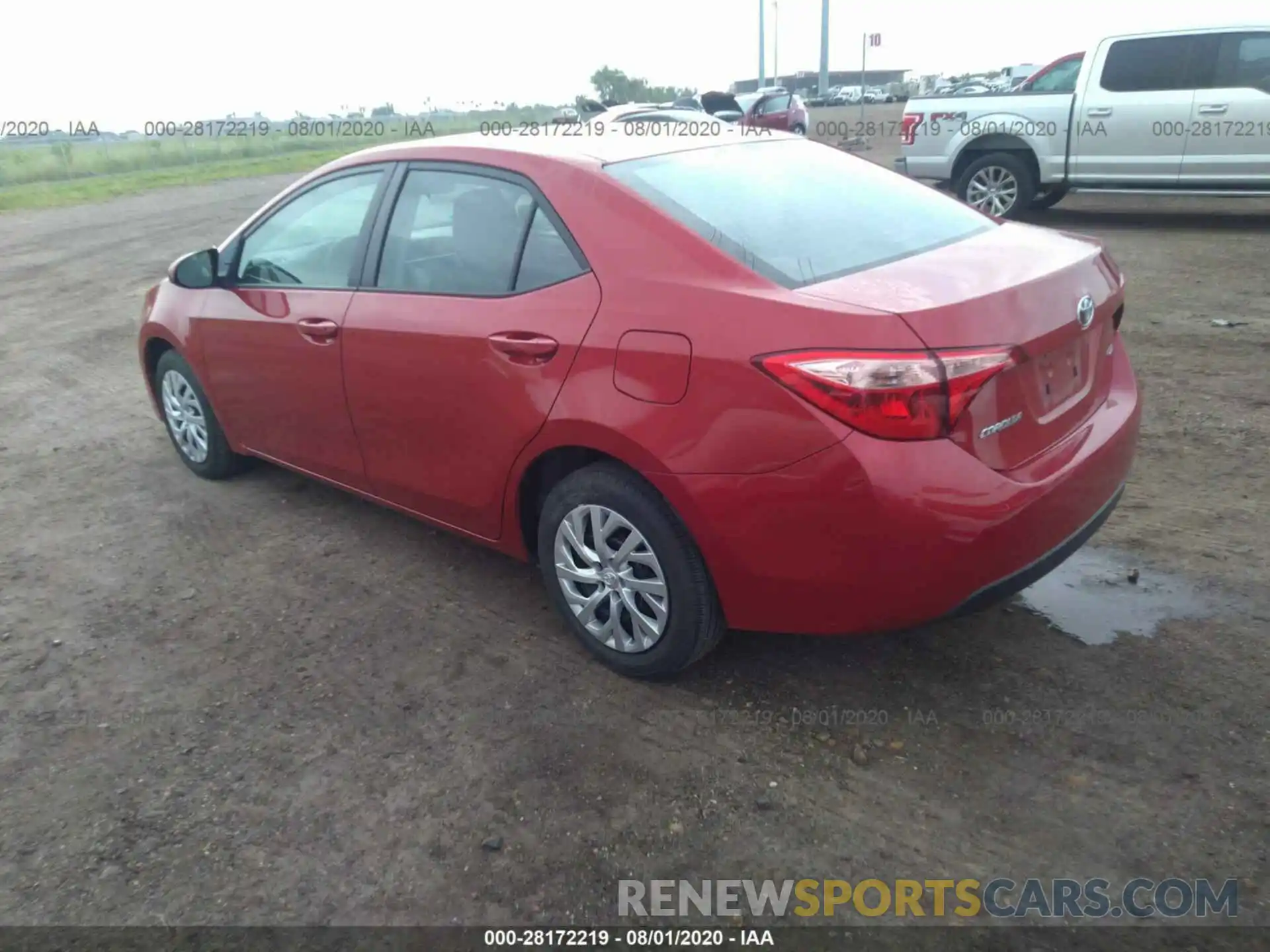 3 Photograph of a damaged car 5YFBURHE5KP872393 TOYOTA COROLLA 2019