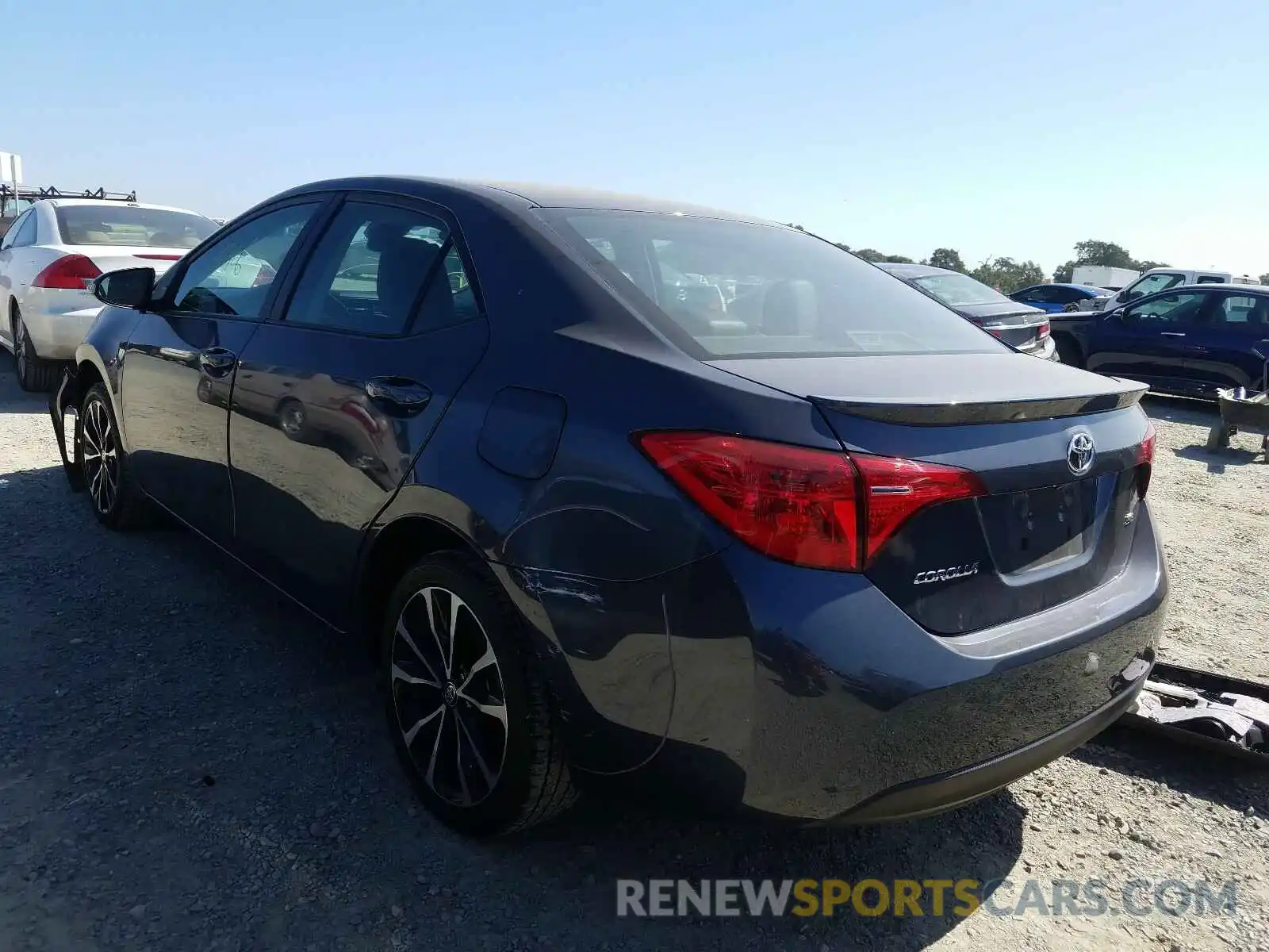 3 Photograph of a damaged car 5YFBURHE5KP872703 TOYOTA COROLLA 2019