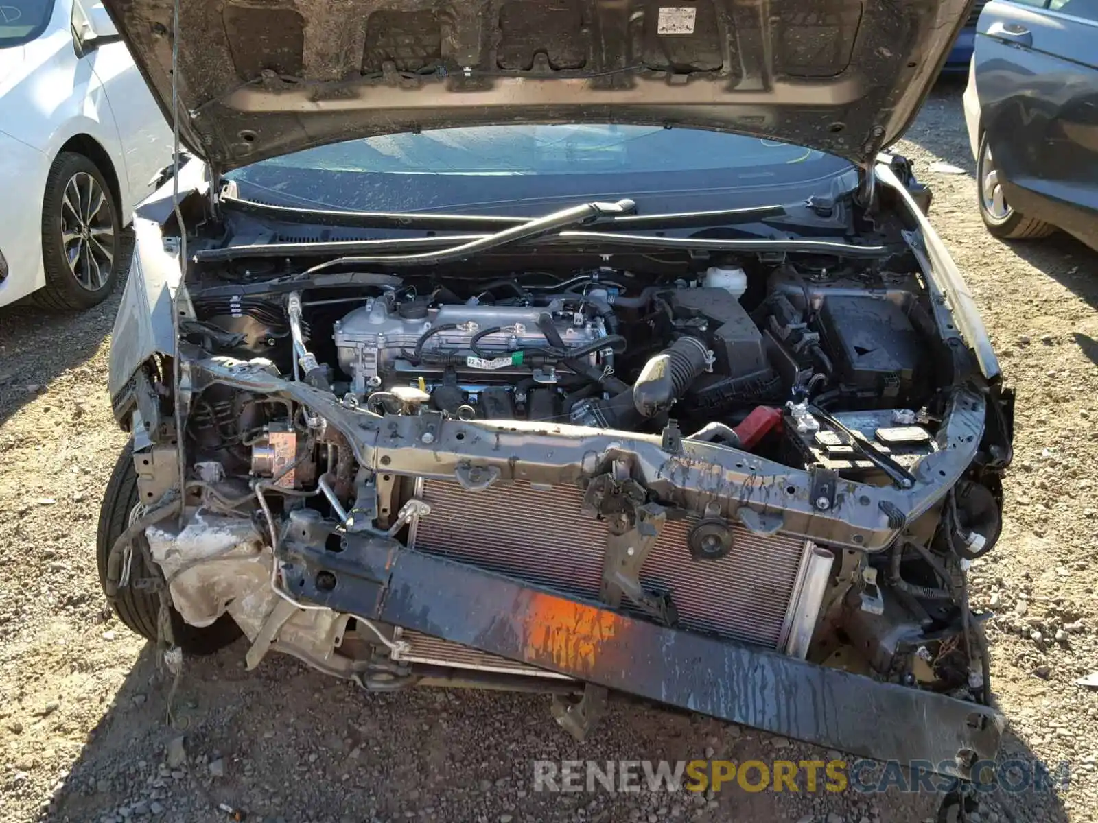 7 Photograph of a damaged car 5YFBURHE5KP873074 TOYOTA COROLLA 2019