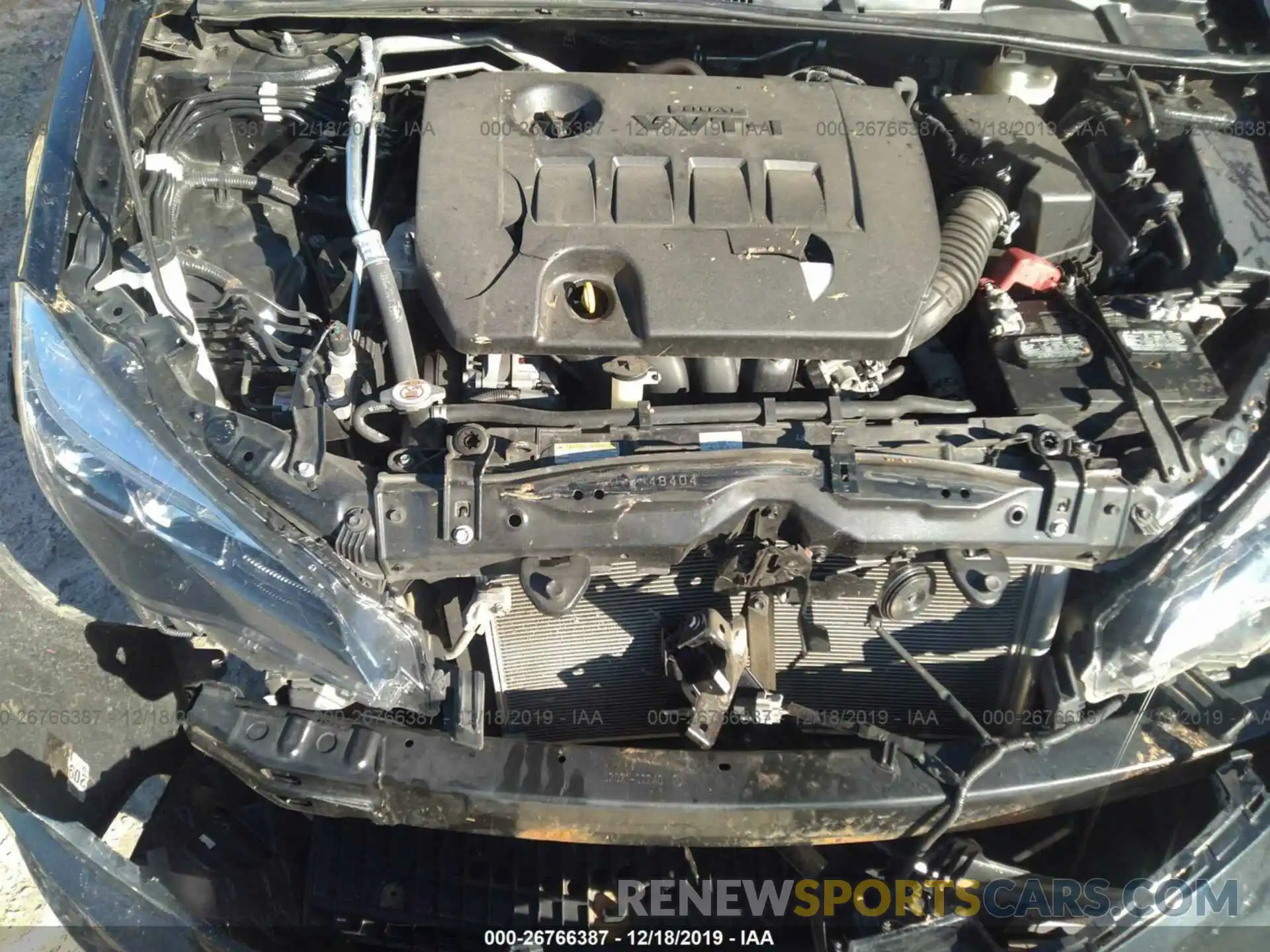 10 Photograph of a damaged car 5YFBURHE5KP873771 TOYOTA COROLLA 2019