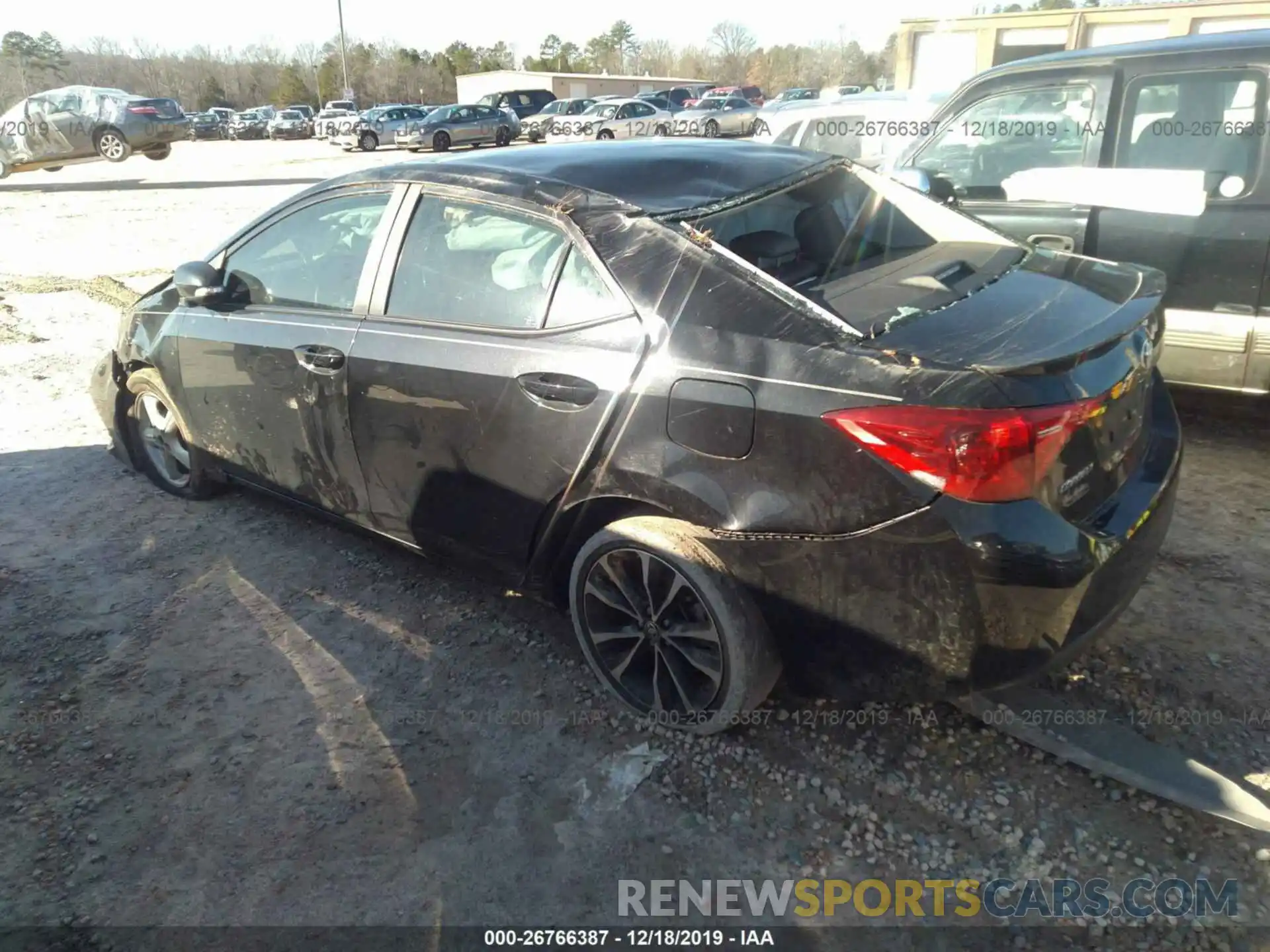 3 Photograph of a damaged car 5YFBURHE5KP873771 TOYOTA COROLLA 2019