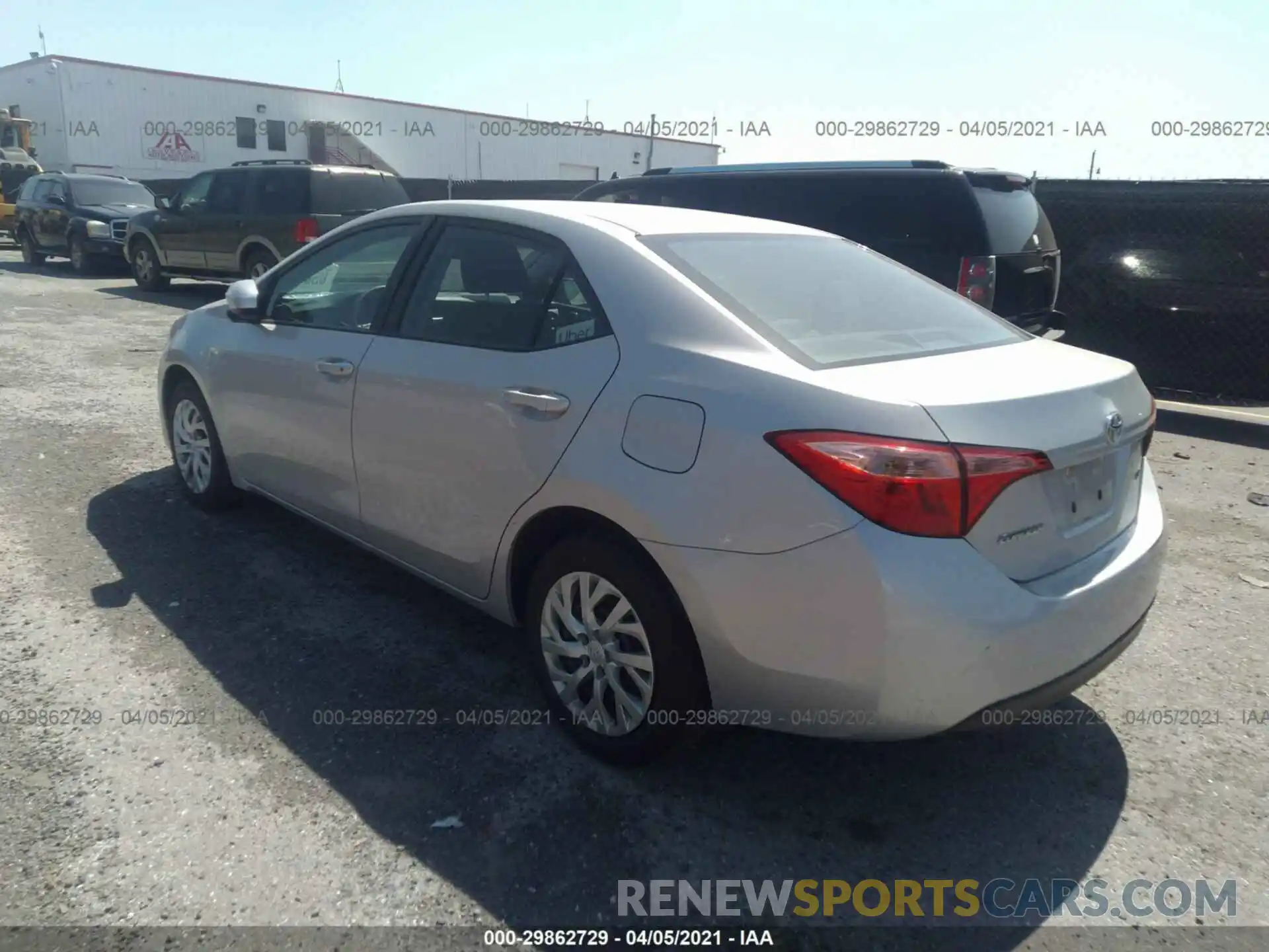 3 Photograph of a damaged car 5YFBURHE5KP873883 TOYOTA COROLLA 2019