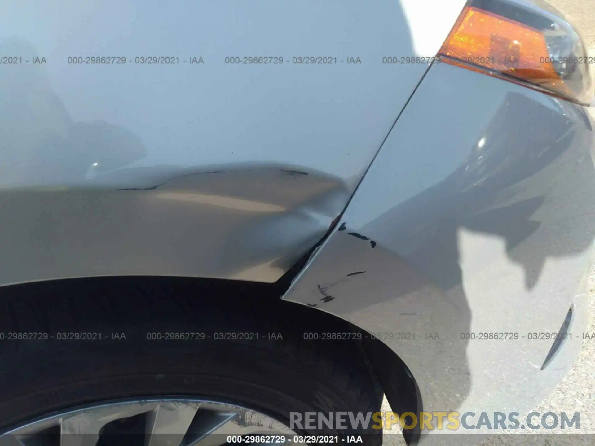 6 Photograph of a damaged car 5YFBURHE5KP873883 TOYOTA COROLLA 2019