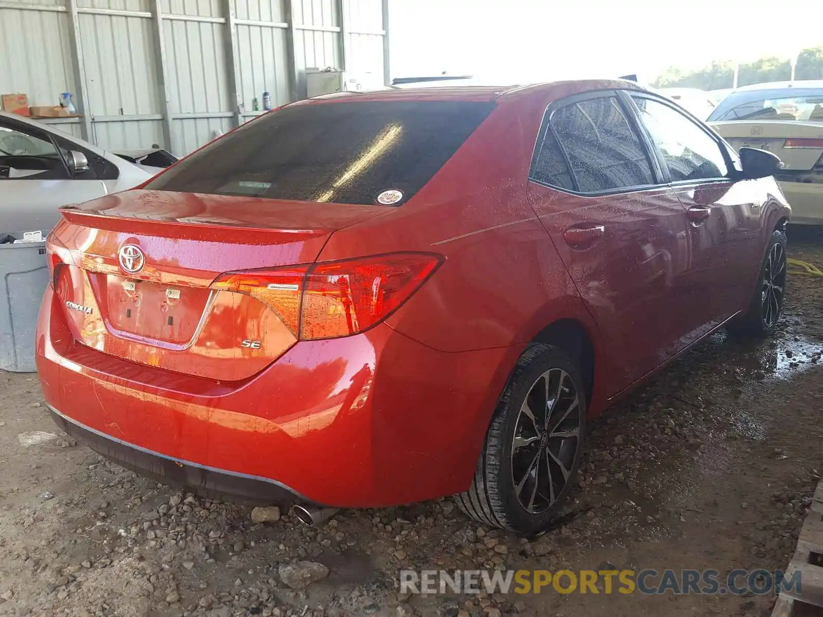 4 Photograph of a damaged car 5YFBURHE5KP874032 TOYOTA COROLLA 2019