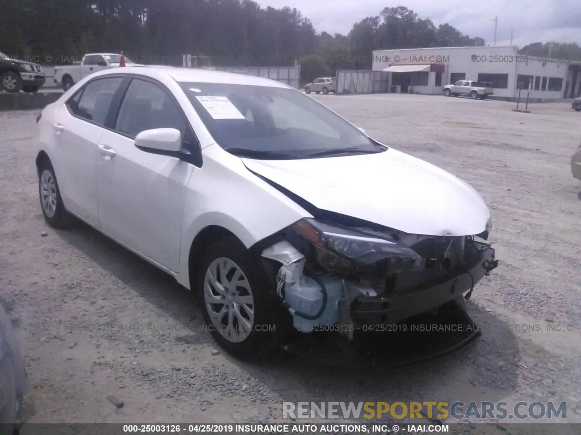 1 Photograph of a damaged car 5YFBURHE5KP874368 TOYOTA COROLLA 2019