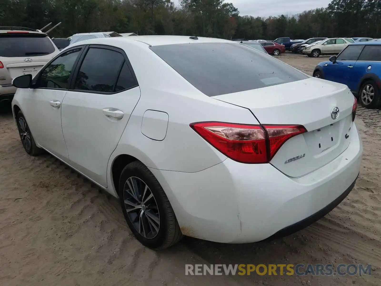 3 Photograph of a damaged car 5YFBURHE5KP874497 TOYOTA COROLLA 2019