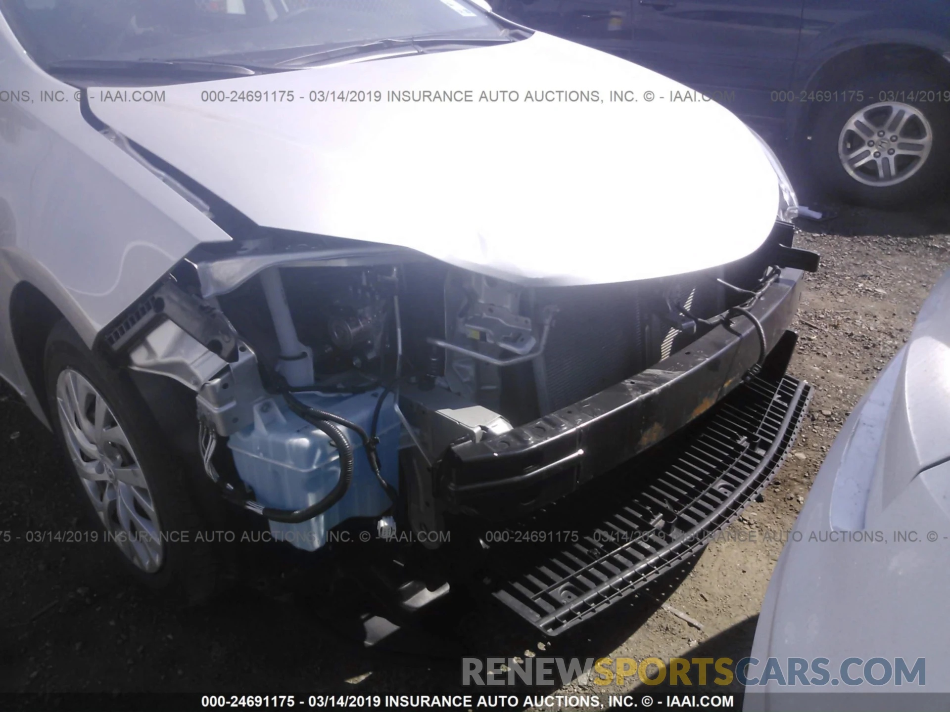 6 Photograph of a damaged car 5YFBURHE5KP874760 TOYOTA COROLLA 2019