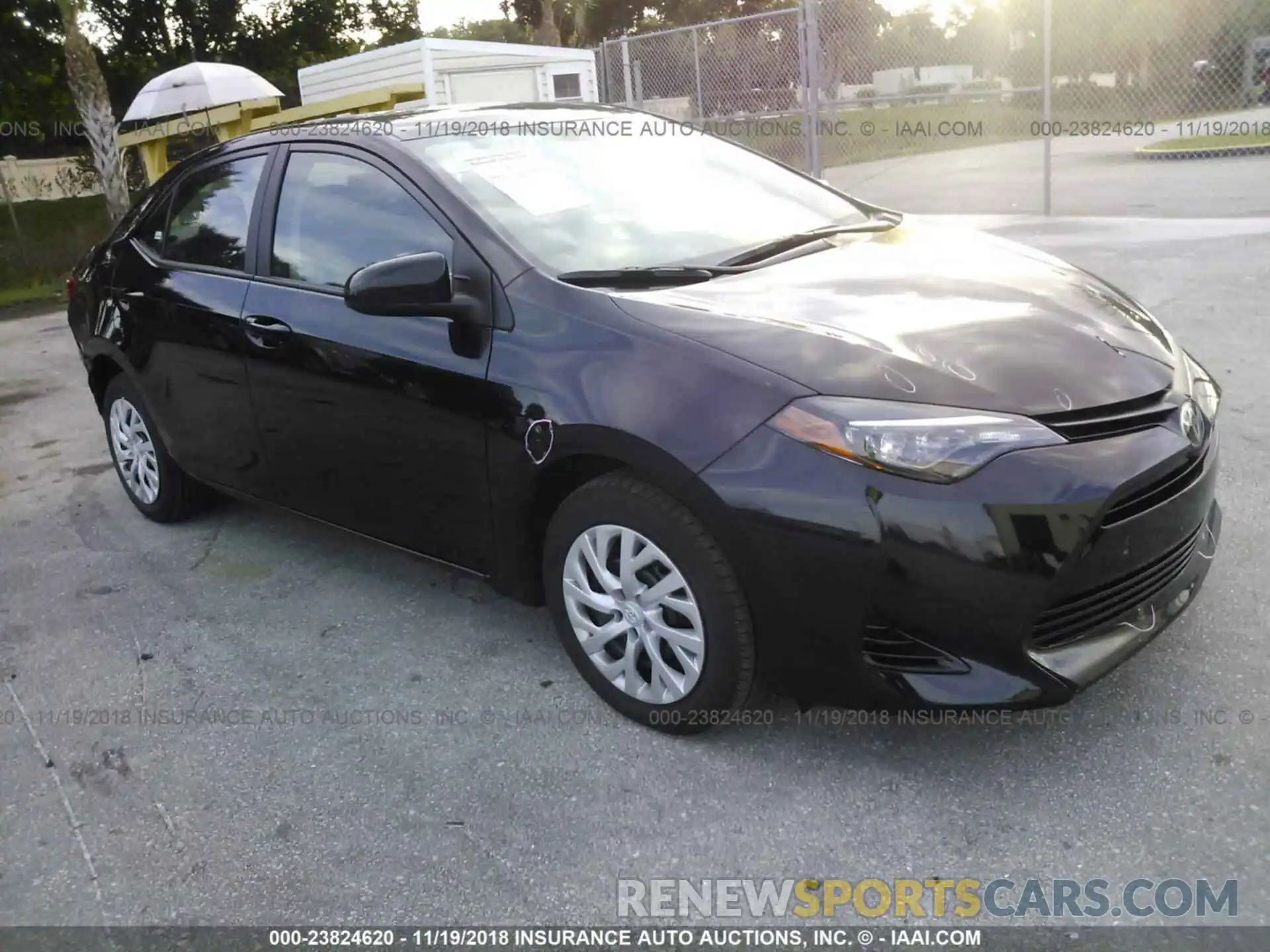 1 Photograph of a damaged car 5YFBURHE5KP875049 Toyota Corolla 2019