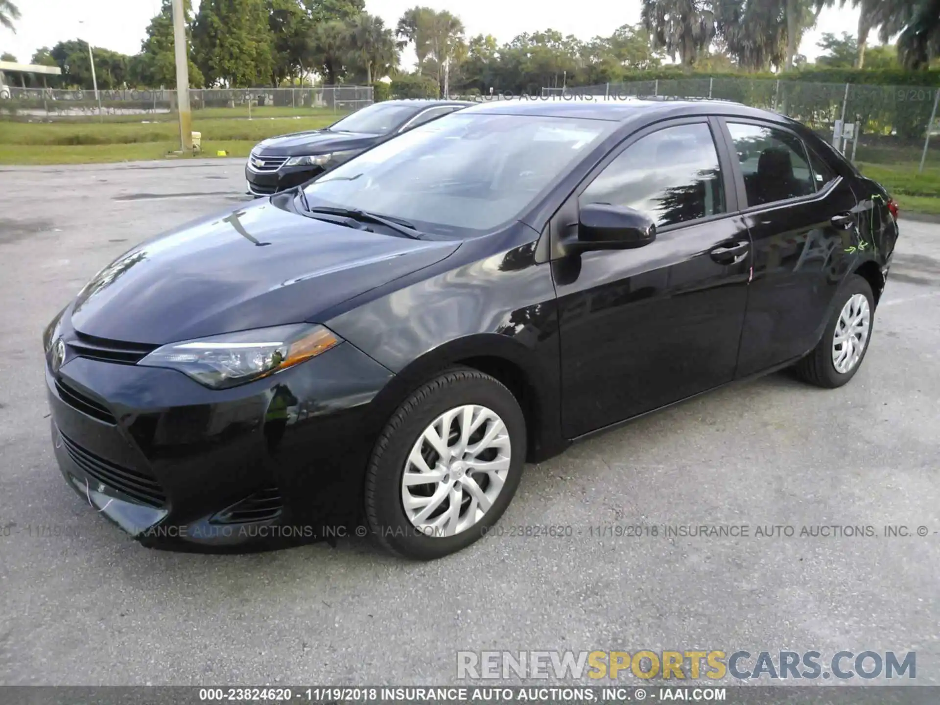 2 Photograph of a damaged car 5YFBURHE5KP875049 Toyota Corolla 2019