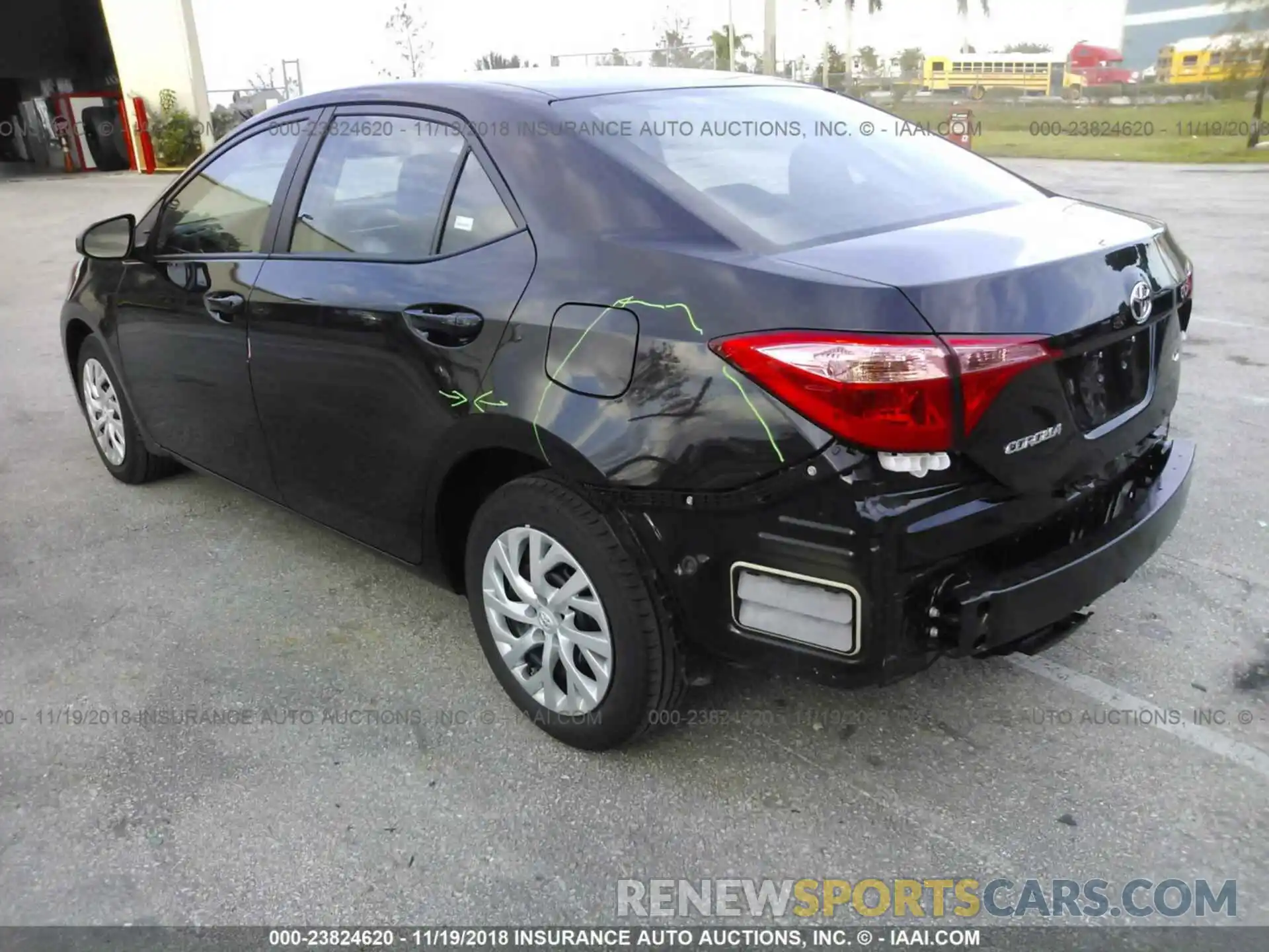 3 Photograph of a damaged car 5YFBURHE5KP875049 Toyota Corolla 2019