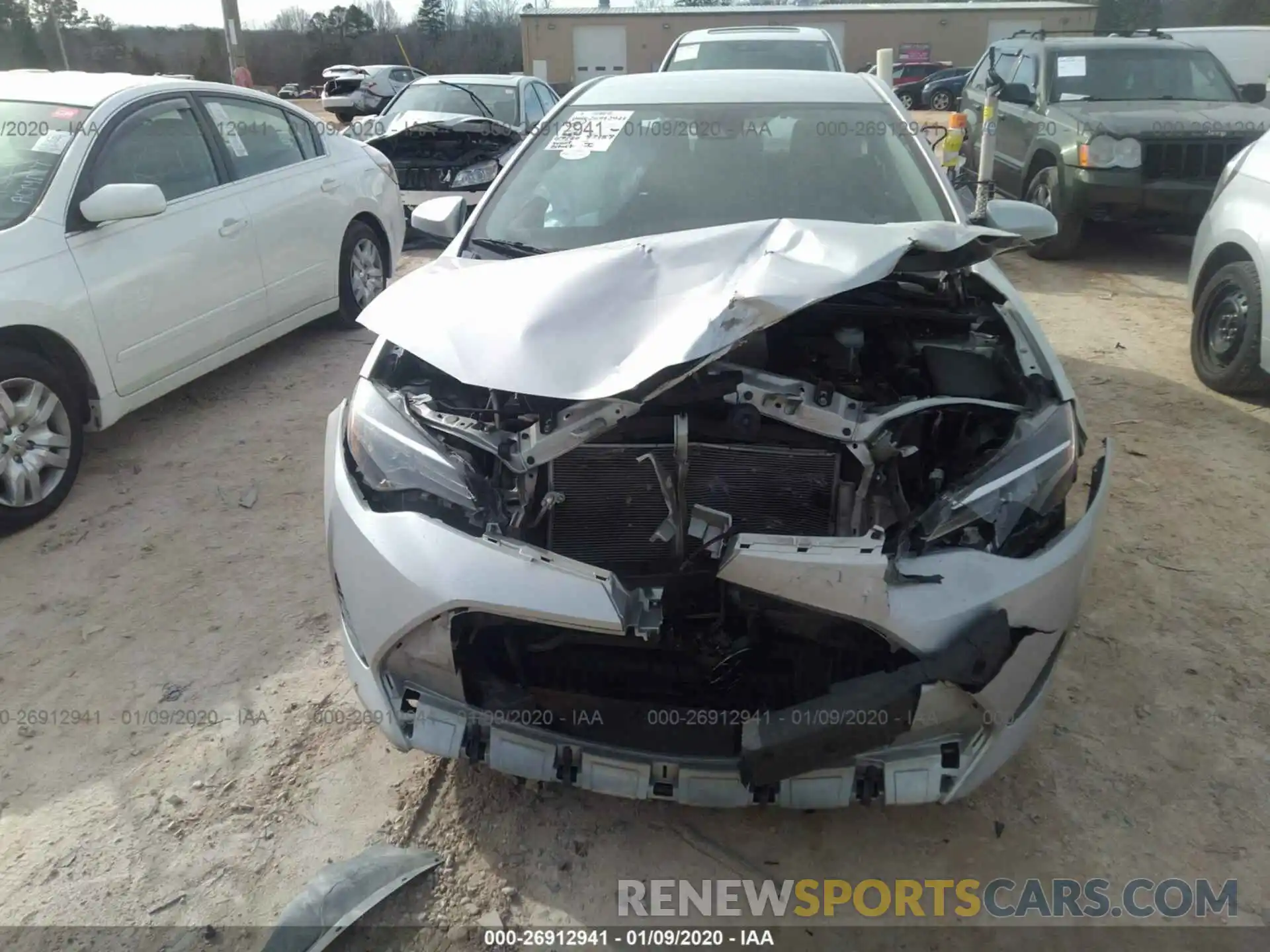 6 Photograph of a damaged car 5YFBURHE5KP875312 TOYOTA COROLLA 2019