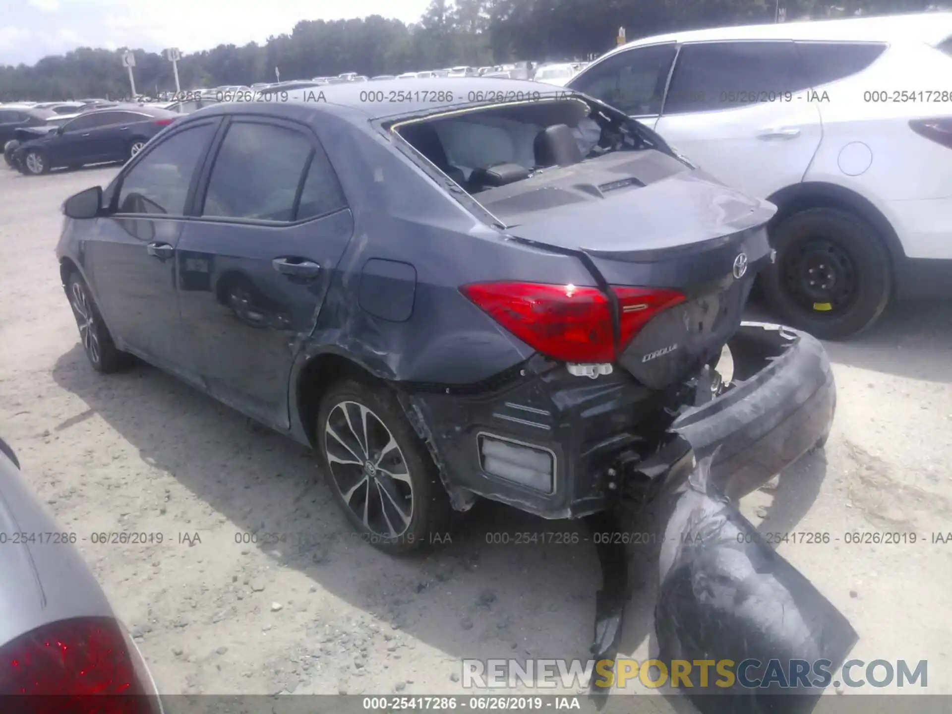 3 Photograph of a damaged car 5YFBURHE5KP875469 TOYOTA COROLLA 2019