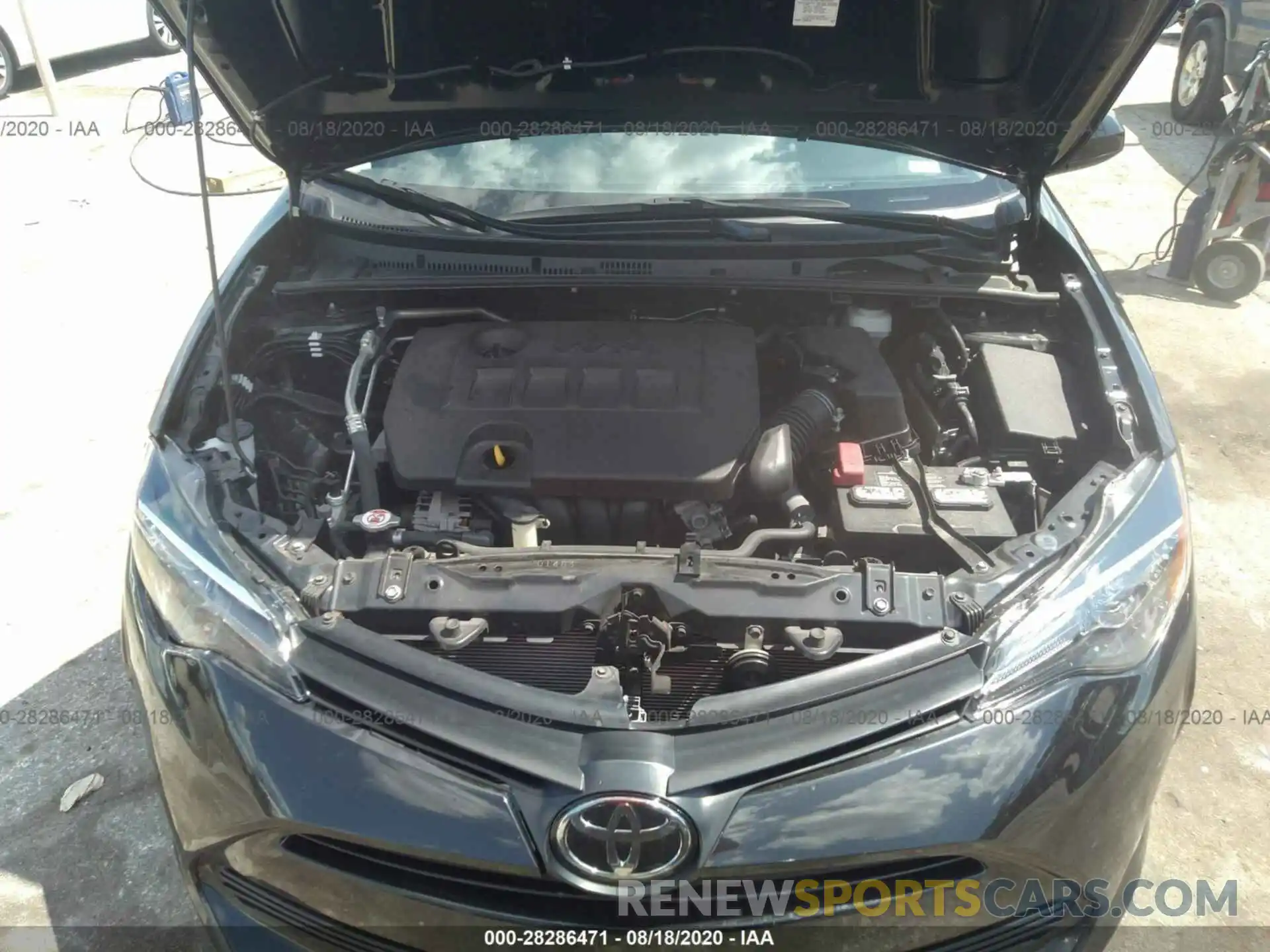 10 Photograph of a damaged car 5YFBURHE5KP876850 TOYOTA COROLLA 2019