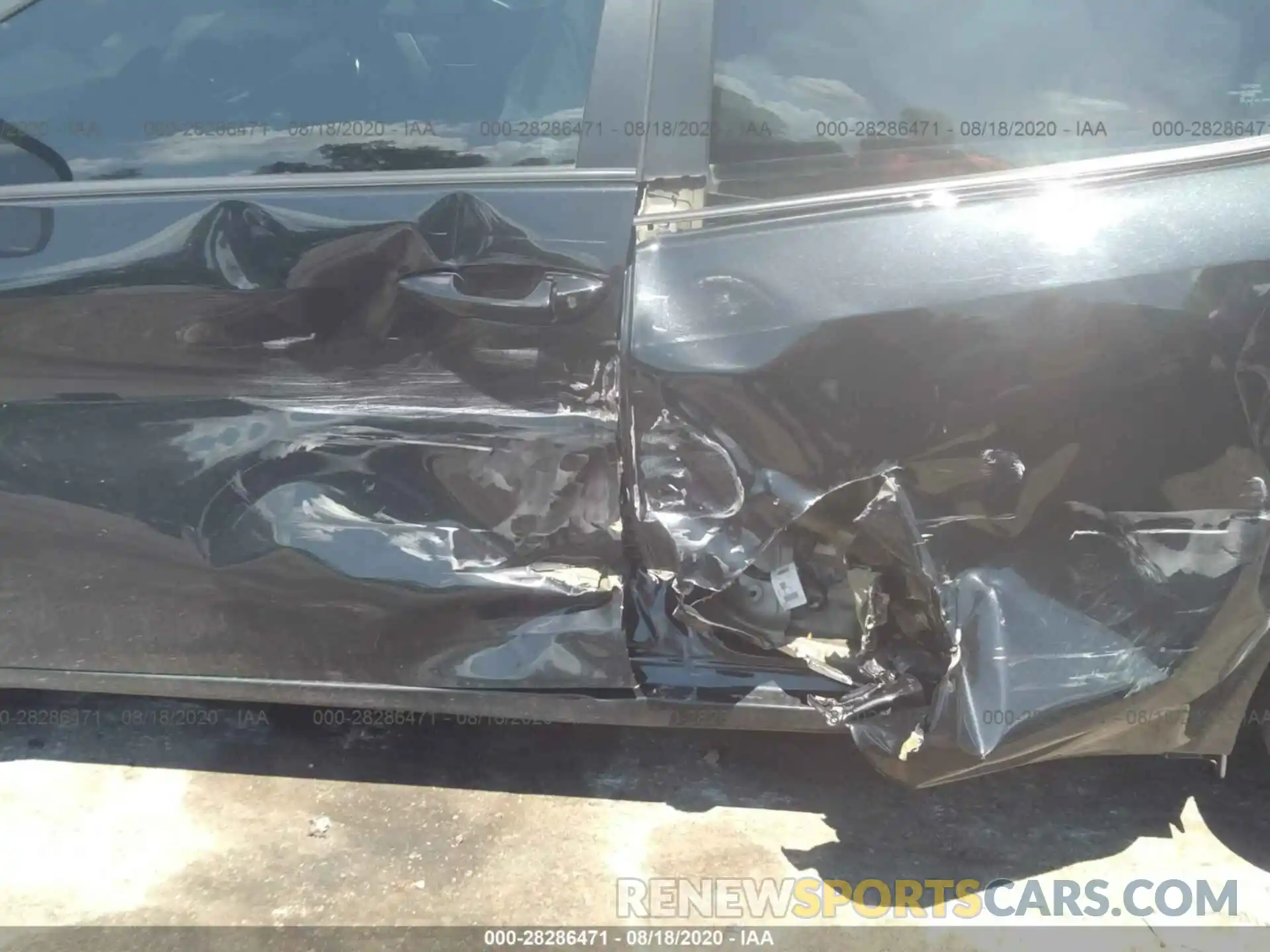 6 Photograph of a damaged car 5YFBURHE5KP876850 TOYOTA COROLLA 2019