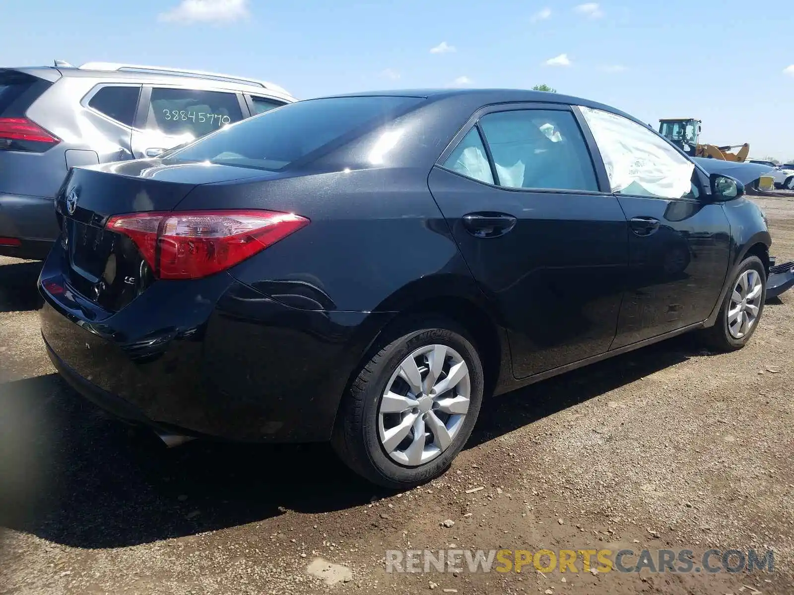 4 Photograph of a damaged car 5YFBURHE5KP877500 TOYOTA COROLLA 2019