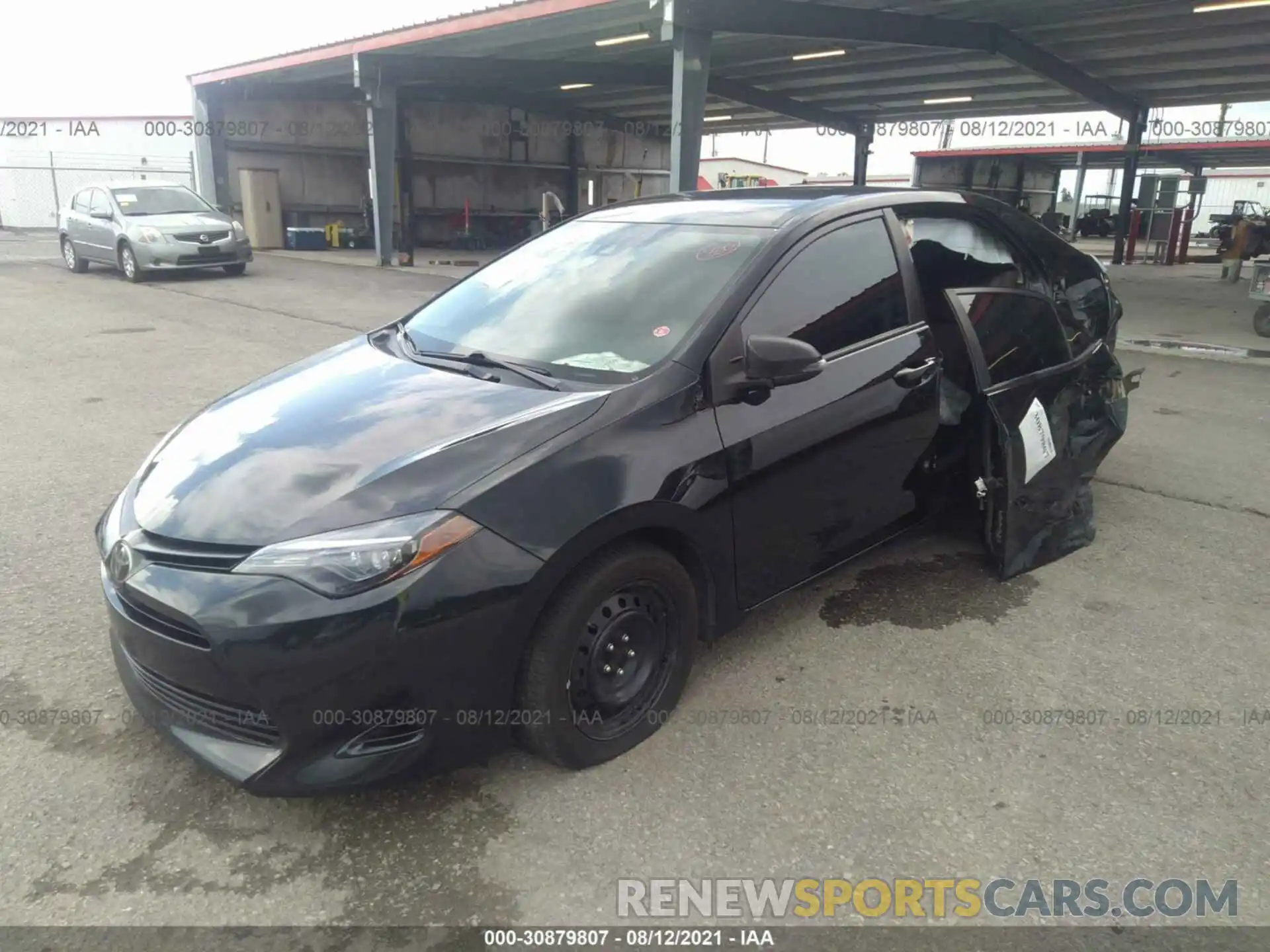 2 Photograph of a damaged car 5YFBURHE5KP877982 TOYOTA COROLLA 2019