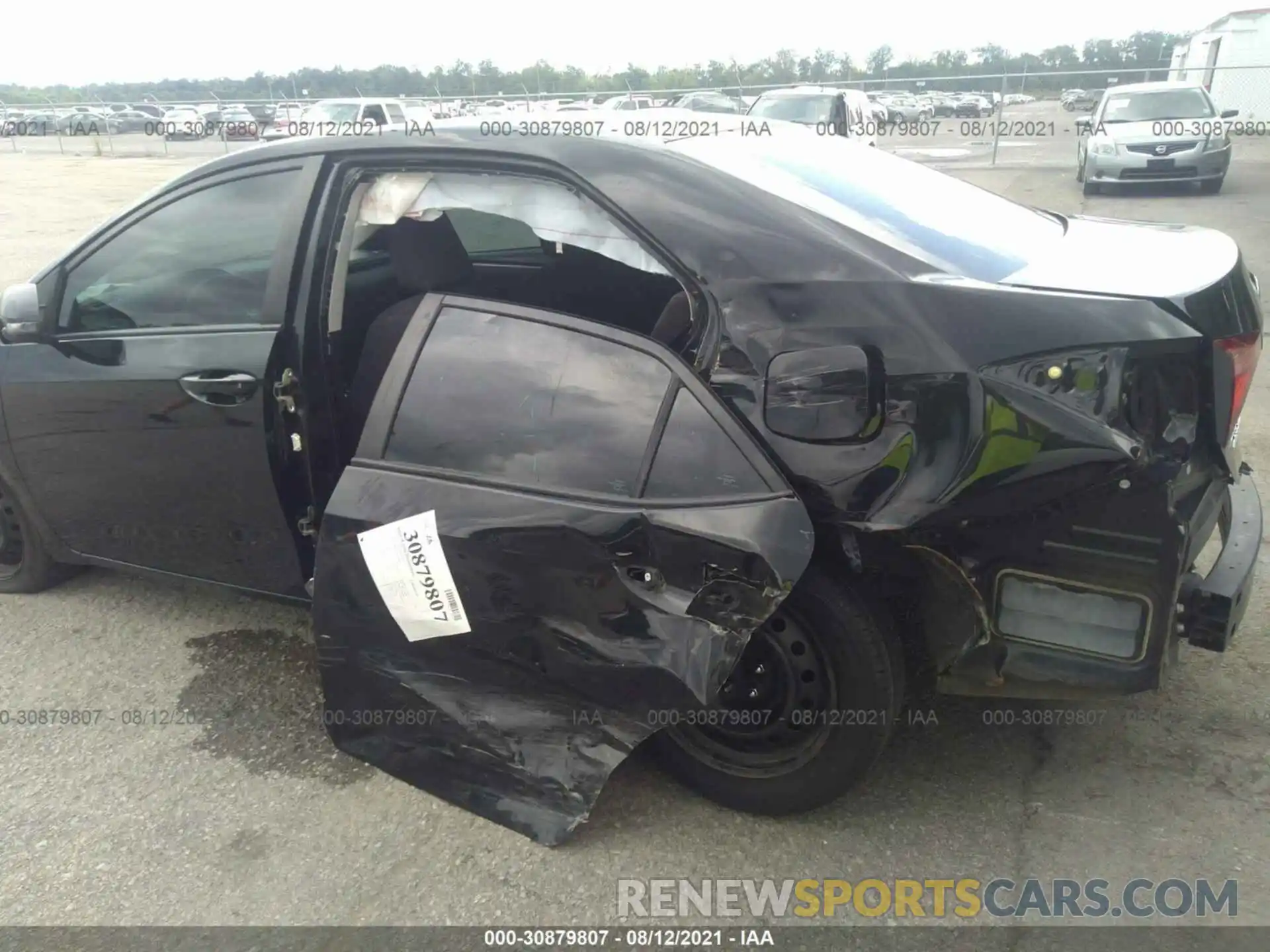 6 Photograph of a damaged car 5YFBURHE5KP877982 TOYOTA COROLLA 2019