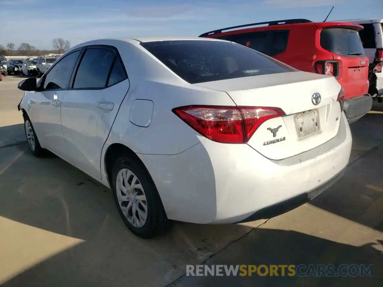 4 Photograph of a damaged car 5YFBURHE5KP877996 TOYOTA COROLLA 2019