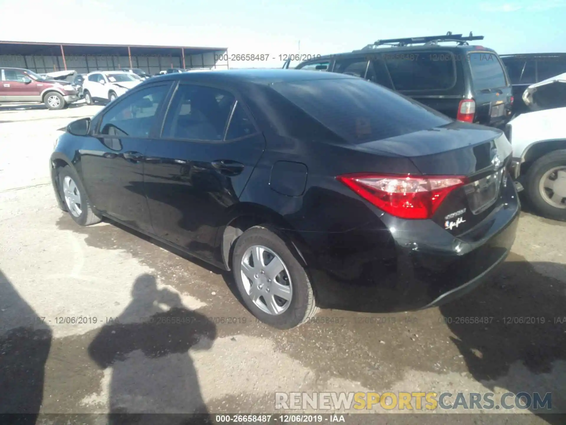 3 Photograph of a damaged car 5YFBURHE5KP878064 TOYOTA COROLLA 2019