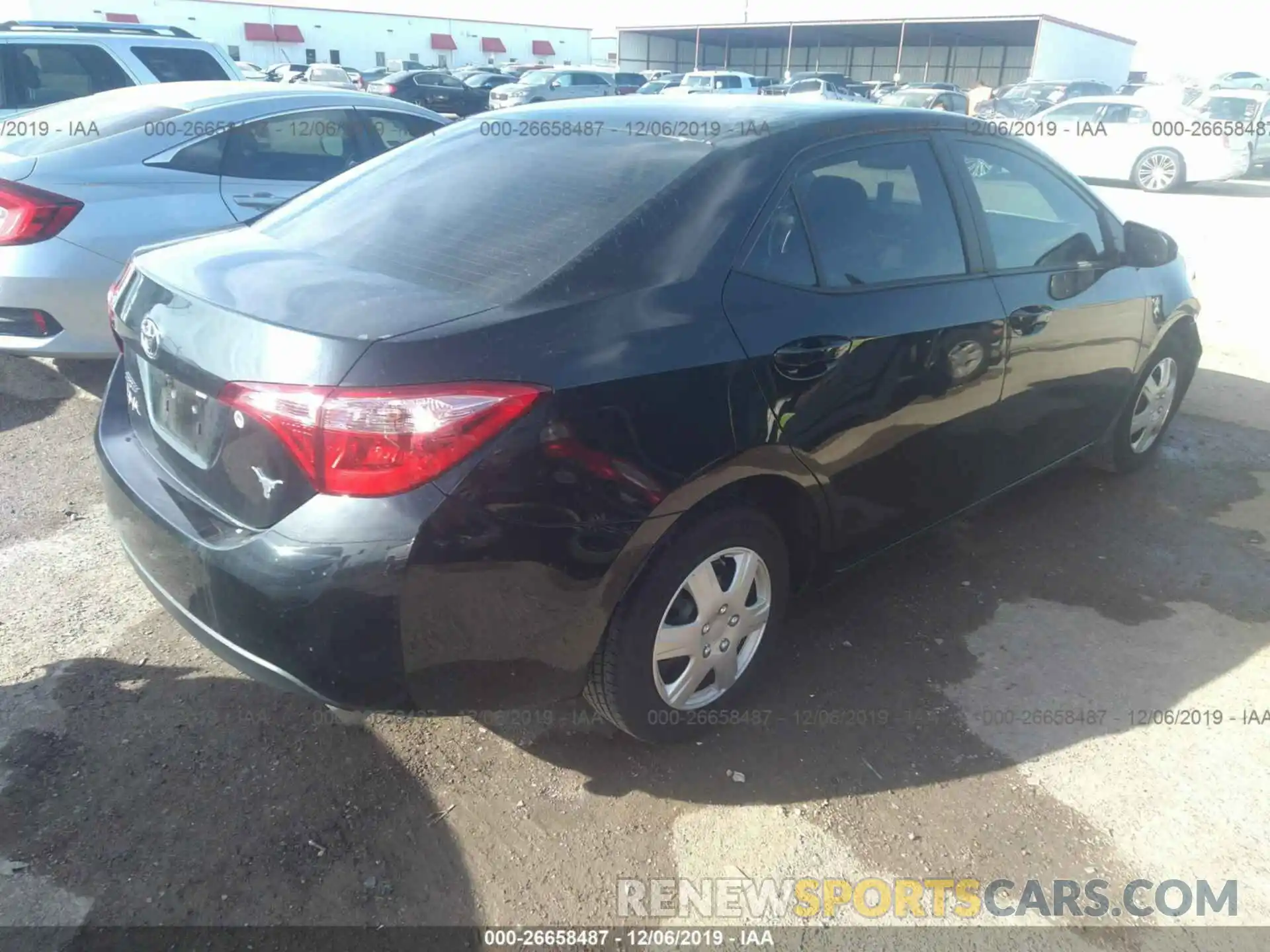 4 Photograph of a damaged car 5YFBURHE5KP878064 TOYOTA COROLLA 2019