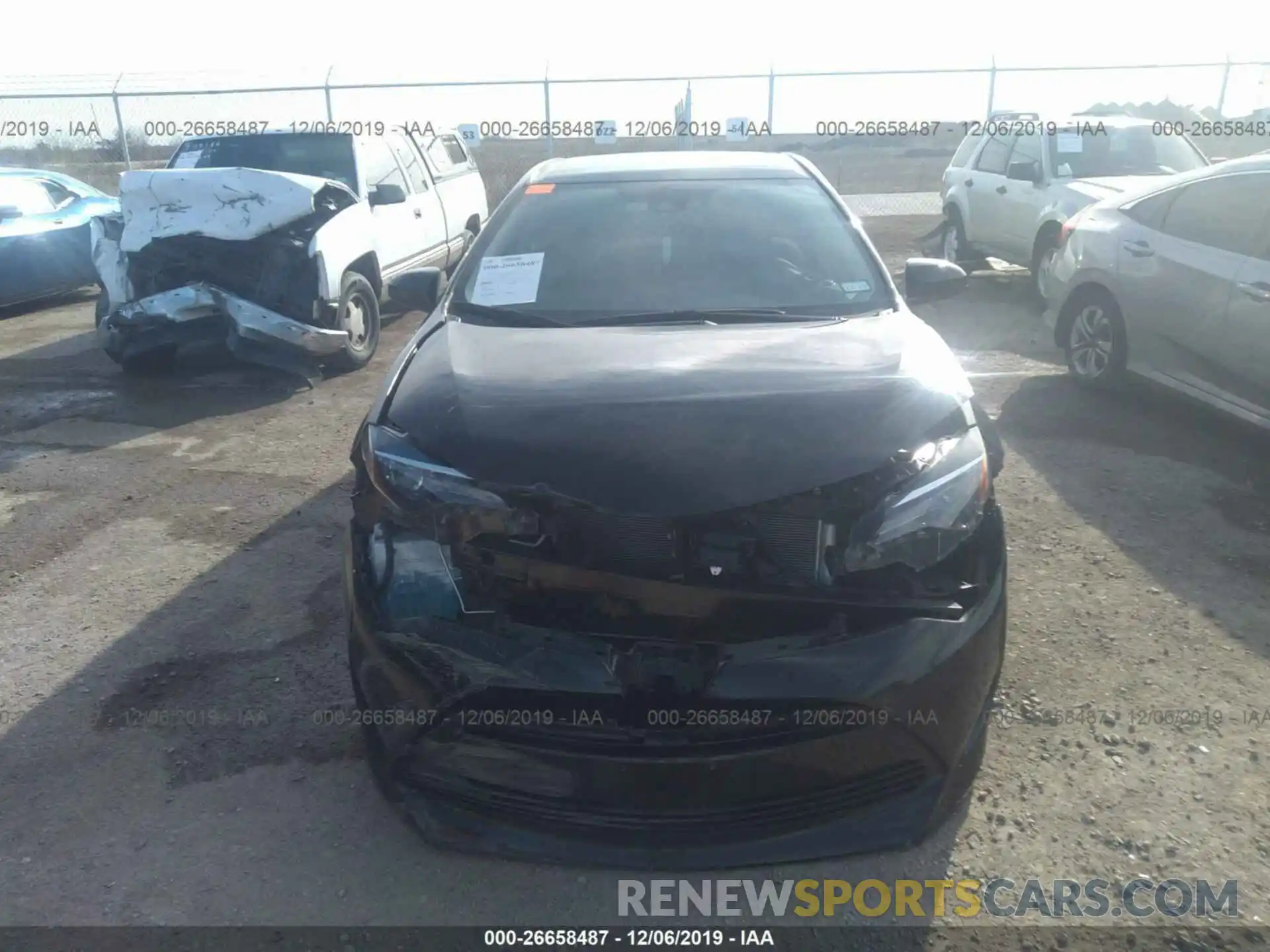 6 Photograph of a damaged car 5YFBURHE5KP878064 TOYOTA COROLLA 2019