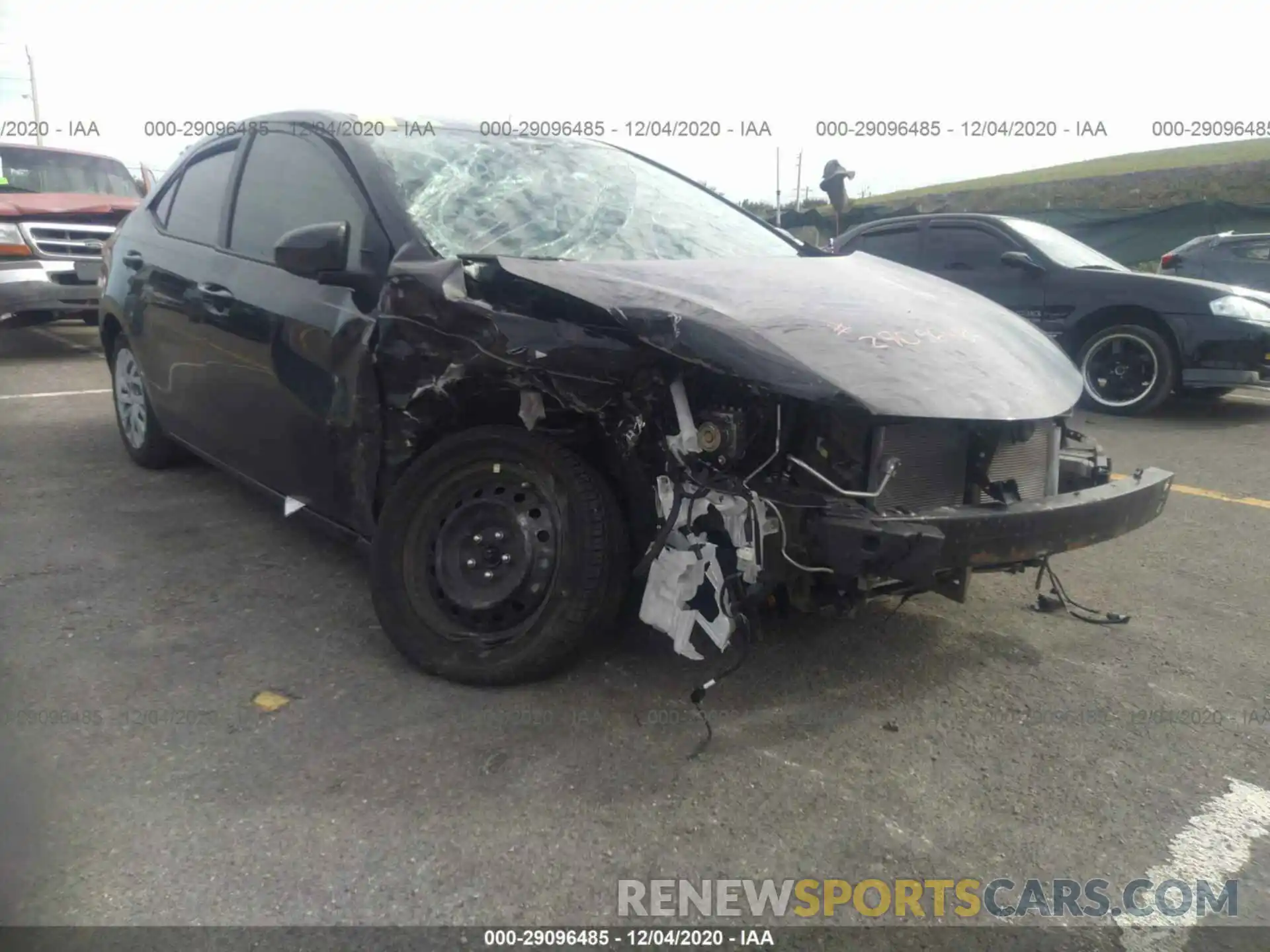 6 Photograph of a damaged car 5YFBURHE5KP878453 TOYOTA COROLLA 2019