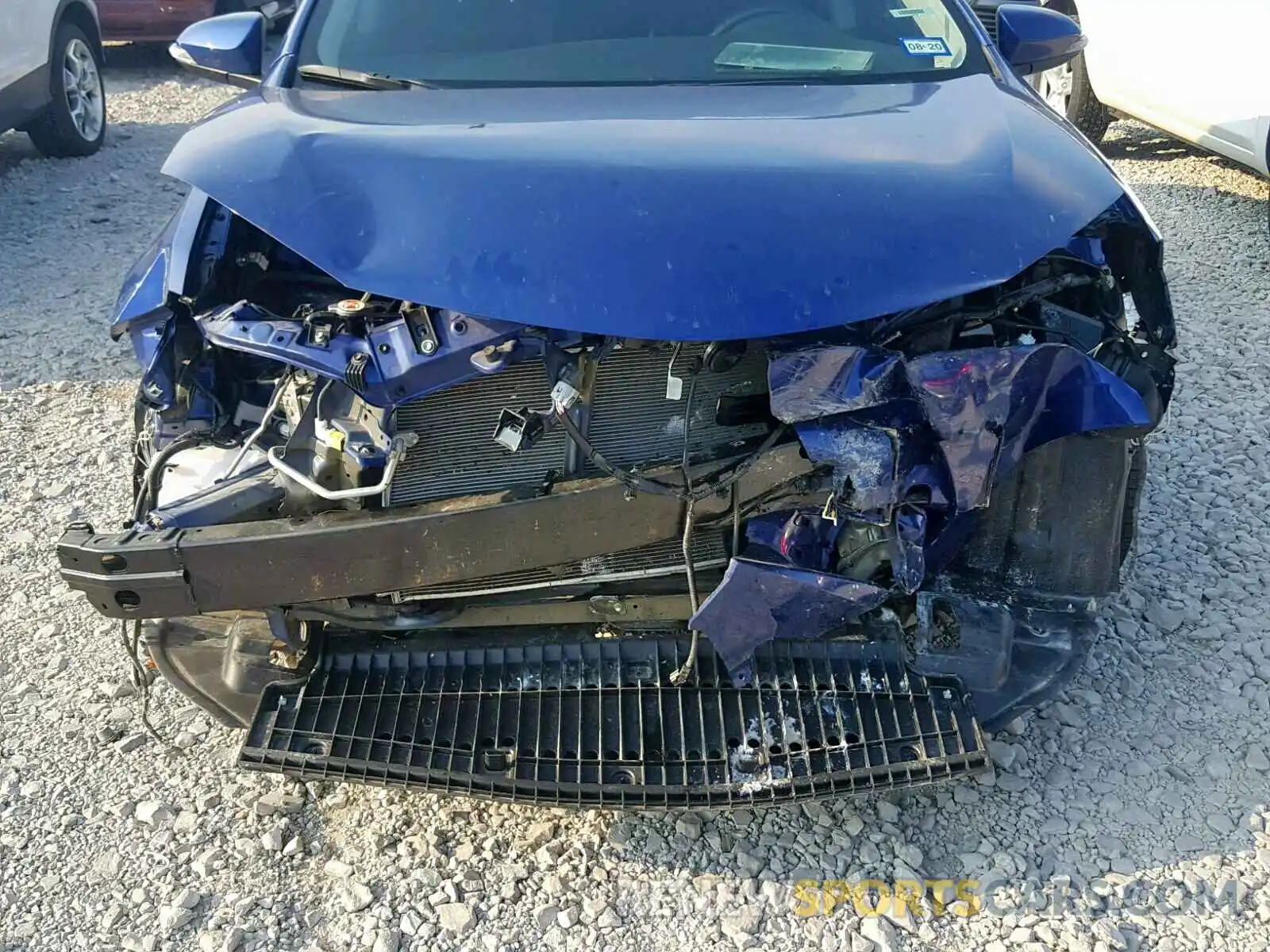 7 Photograph of a damaged car 5YFBURHE5KP878744 TOYOTA COROLLA 2019