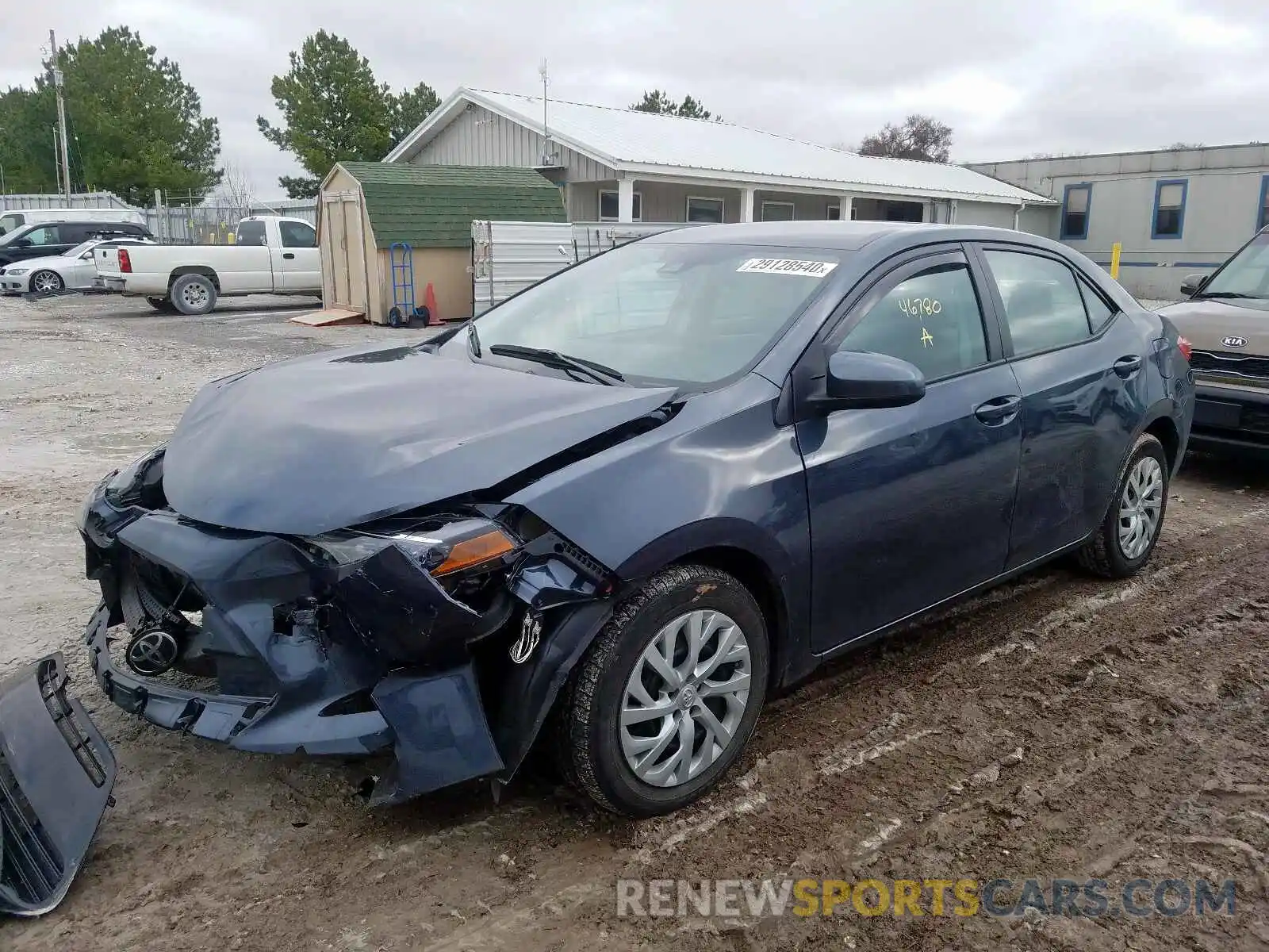 2 Photograph of a damaged car 5YFBURHE5KP879084 TOYOTA COROLLA 2019