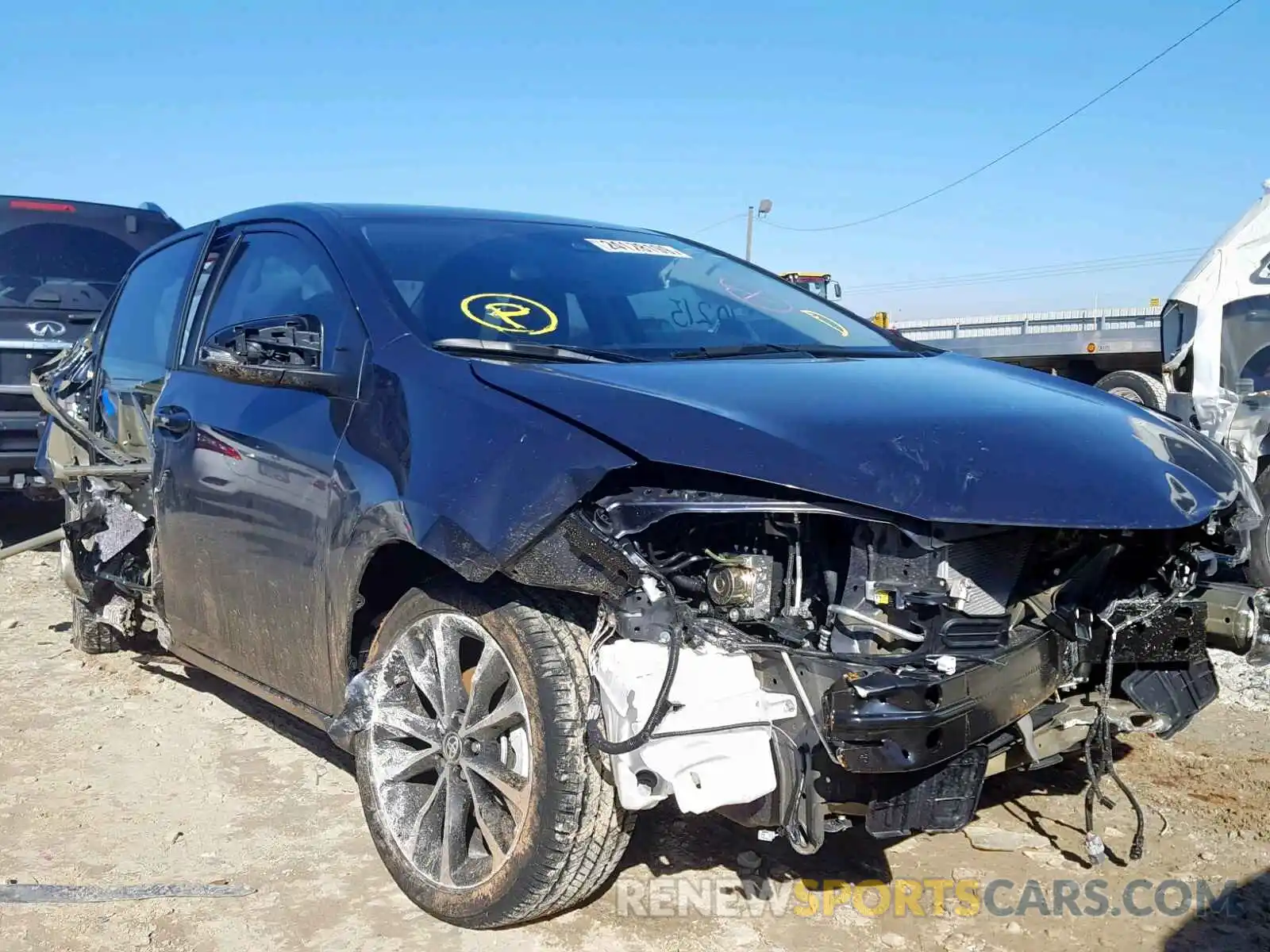 9 Photograph of a damaged car 5YFBURHE5KP879585 TOYOTA COROLLA 2019