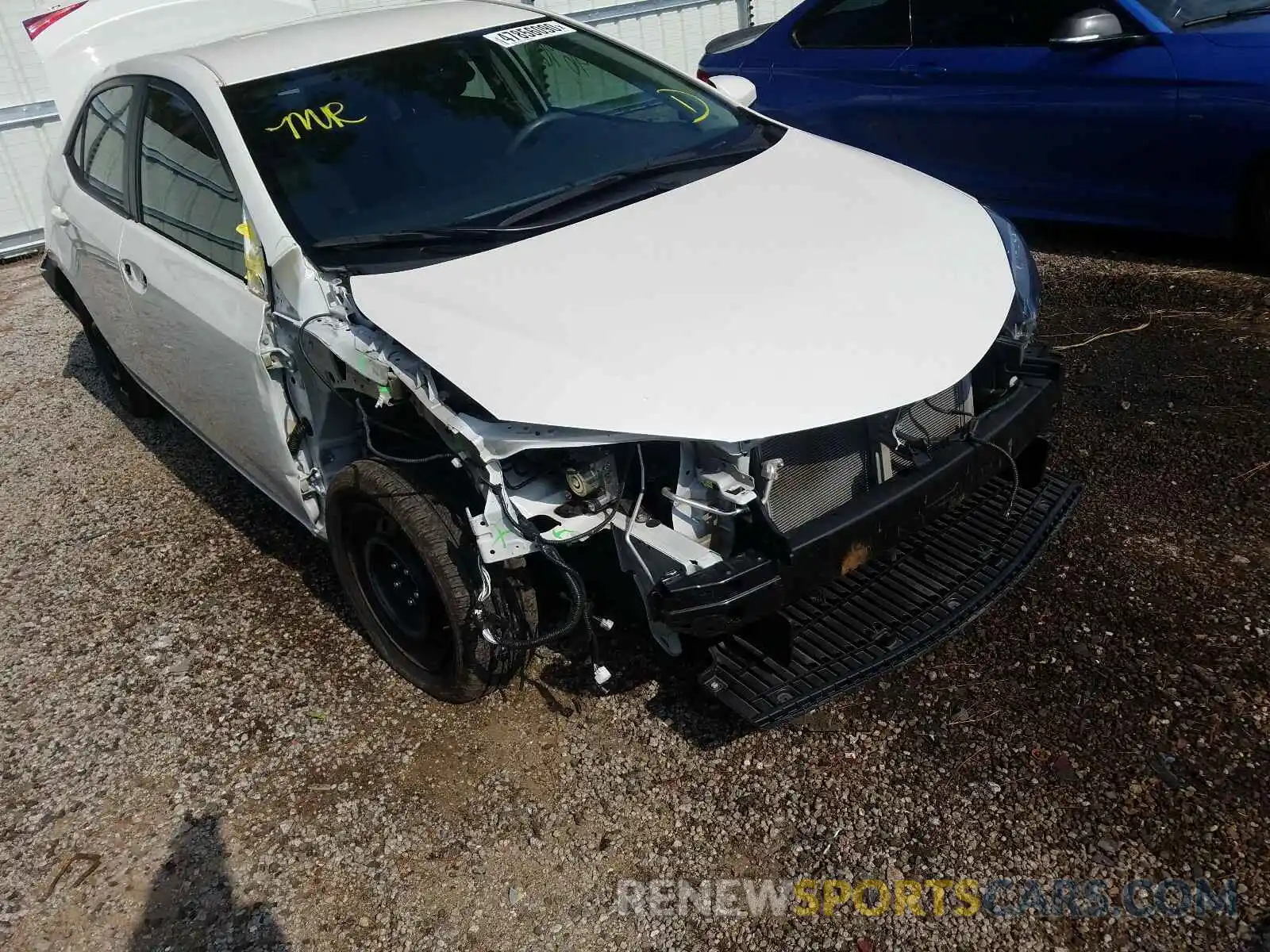 9 Photograph of a damaged car 5YFBURHE5KP879960 TOYOTA COROLLA 2019