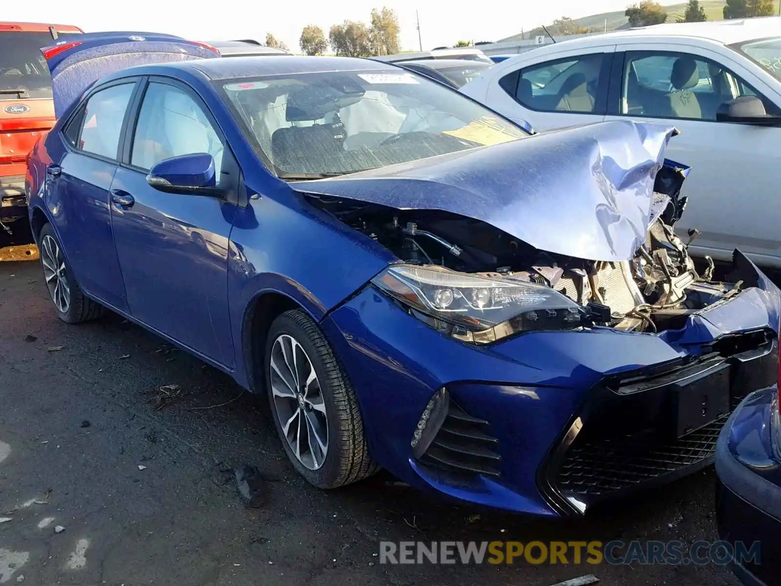 1 Photograph of a damaged car 5YFBURHE5KP880316 TOYOTA COROLLA 2019