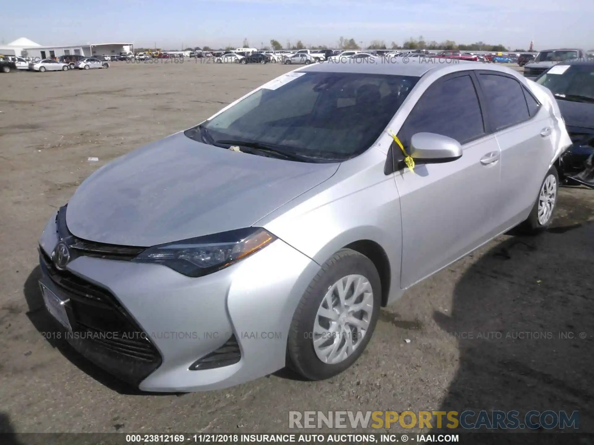 2 Photograph of a damaged car 5YFBURHE5KP880378 TOYOTA COROLLA 2019