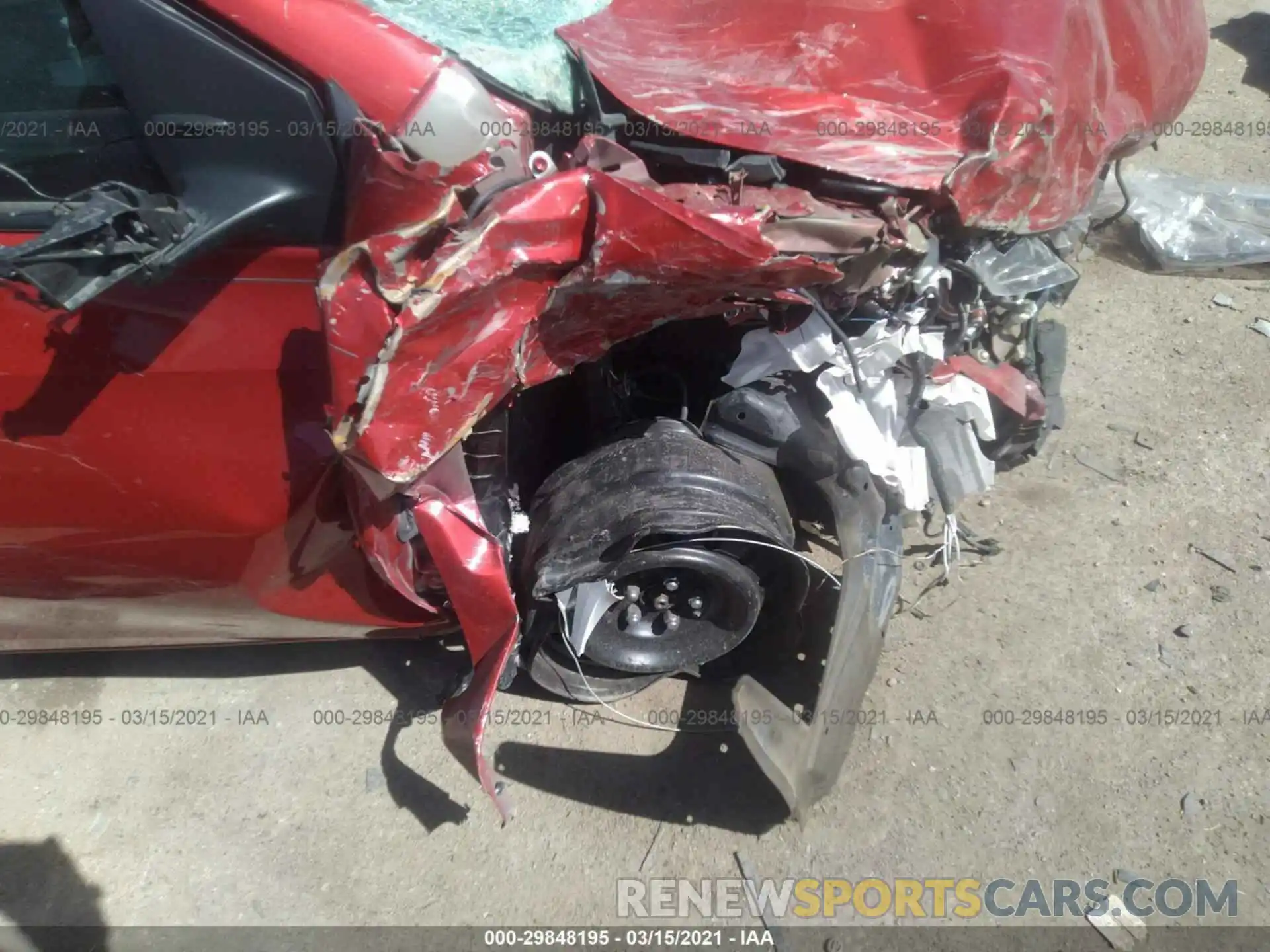 15 Photograph of a damaged car 5YFBURHE5KP880686 TOYOTA COROLLA 2019