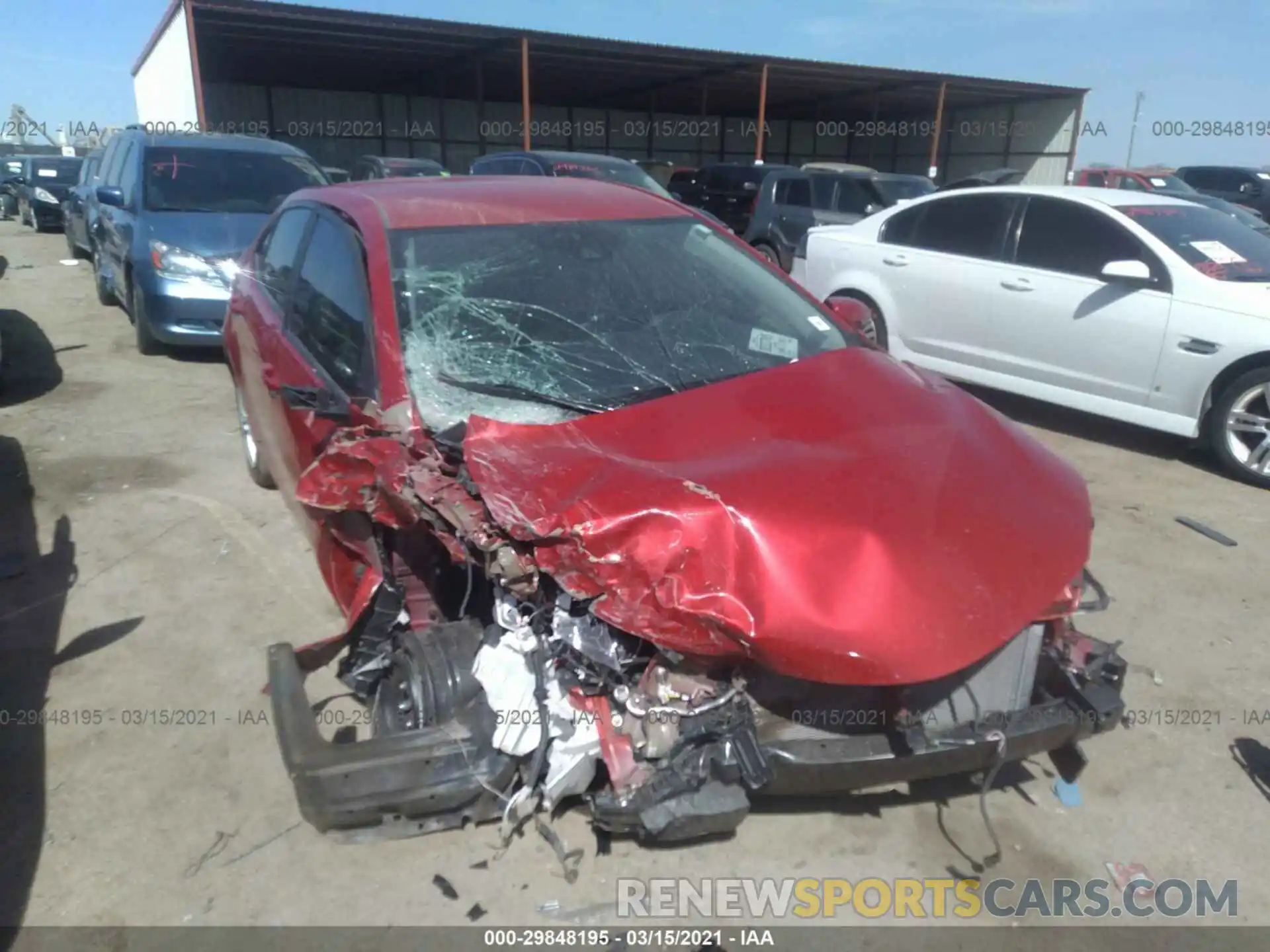 6 Photograph of a damaged car 5YFBURHE5KP880686 TOYOTA COROLLA 2019