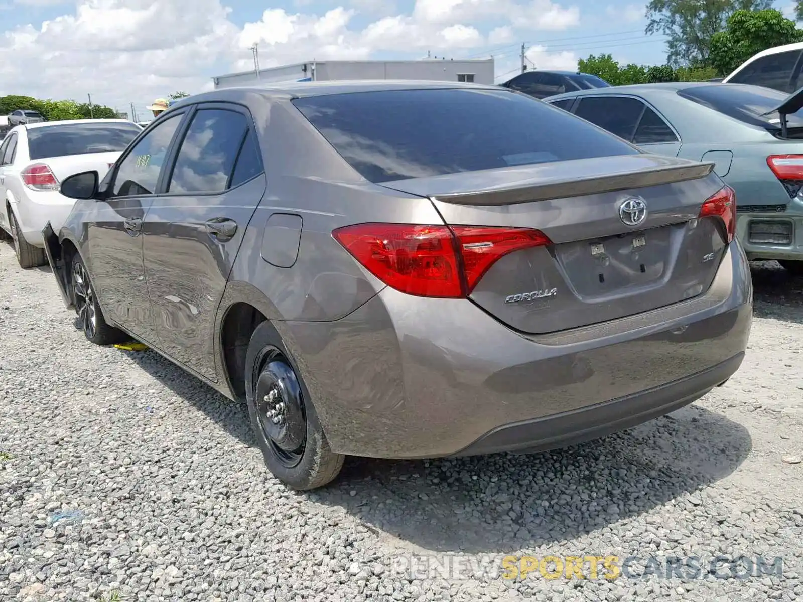 3 Photograph of a damaged car 5YFBURHE5KP881112 TOYOTA COROLLA 2019