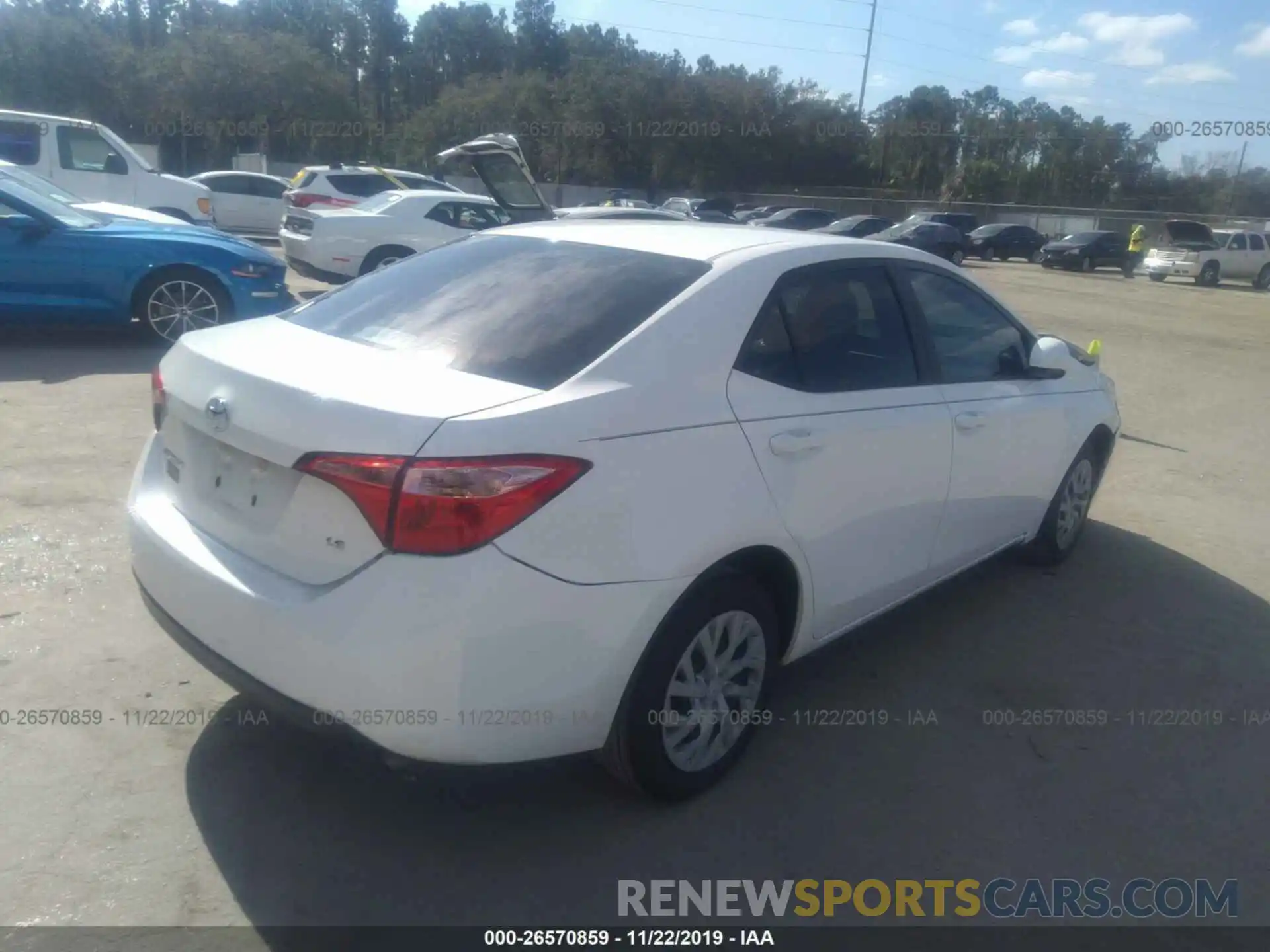 4 Photograph of a damaged car 5YFBURHE5KP881126 TOYOTA COROLLA 2019