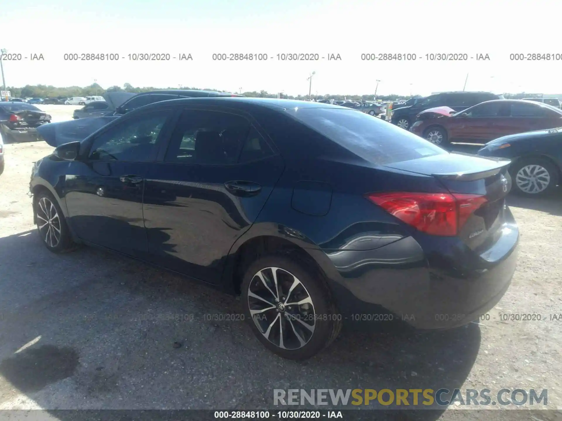 3 Photograph of a damaged car 5YFBURHE5KP881160 TOYOTA COROLLA 2019