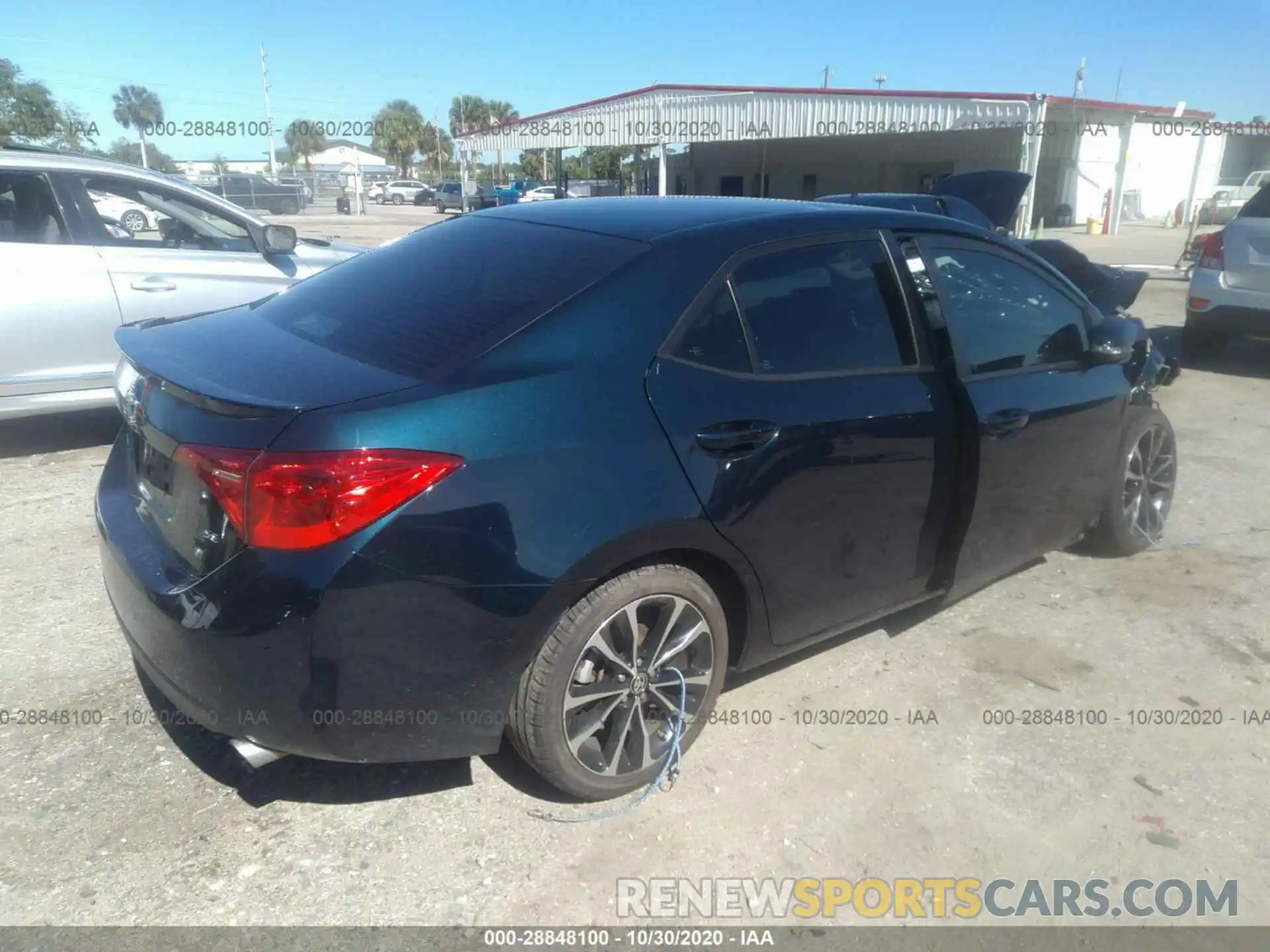 4 Photograph of a damaged car 5YFBURHE5KP881160 TOYOTA COROLLA 2019