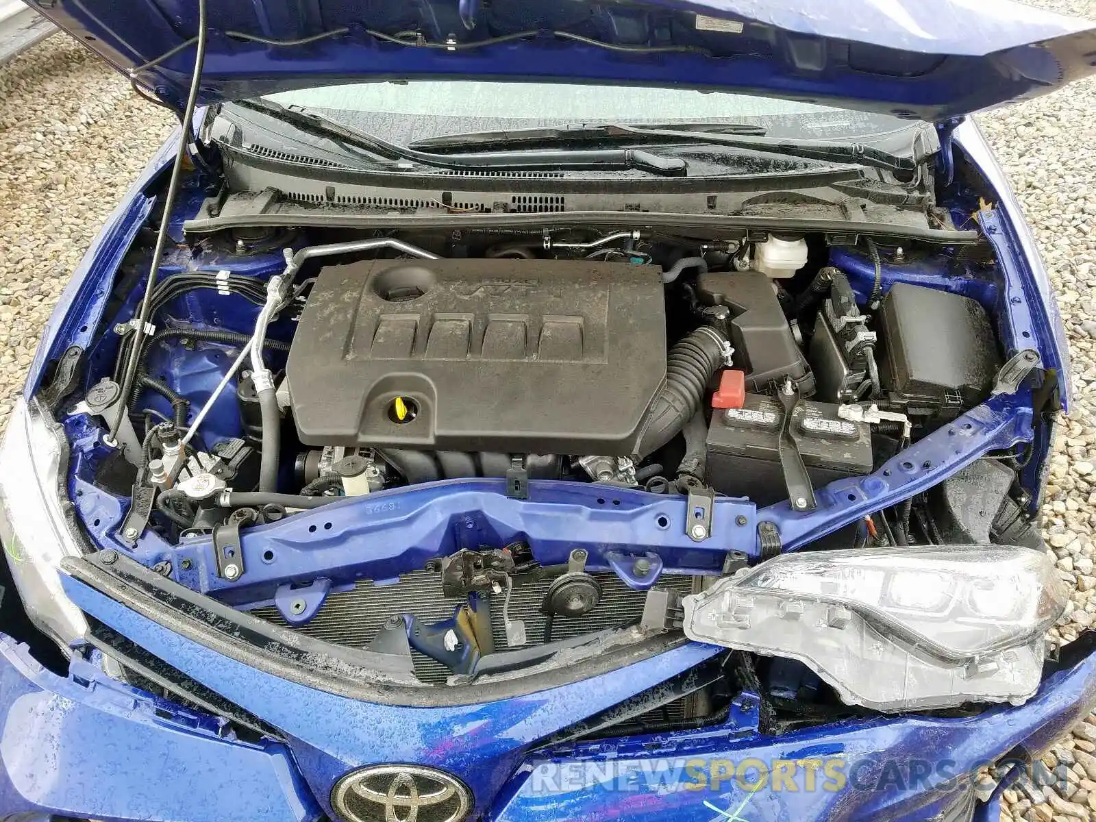 7 Photograph of a damaged car 5YFBURHE5KP882048 TOYOTA COROLLA 2019