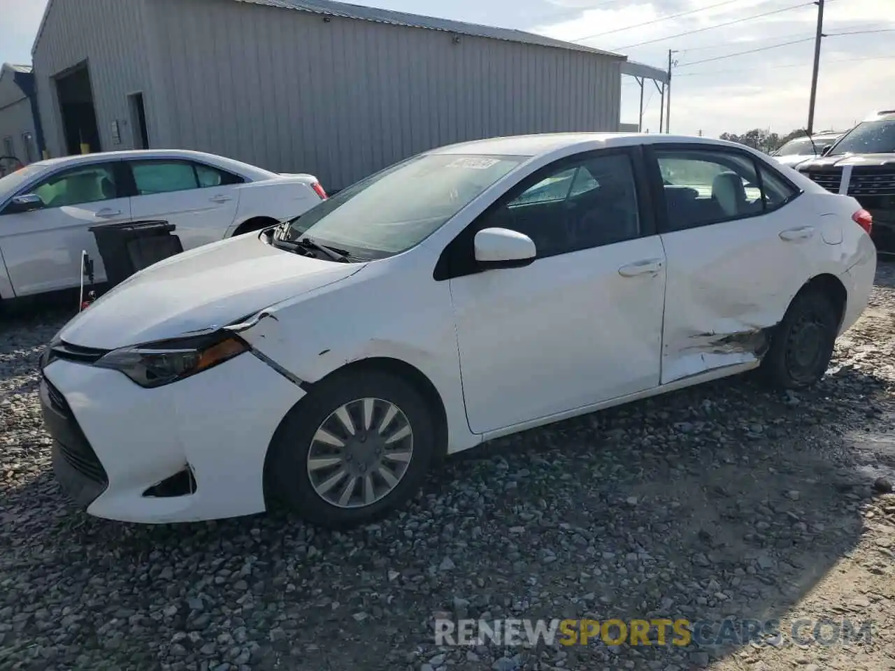 1 Photograph of a damaged car 5YFBURHE5KP882941 TOYOTA COROLLA 2019