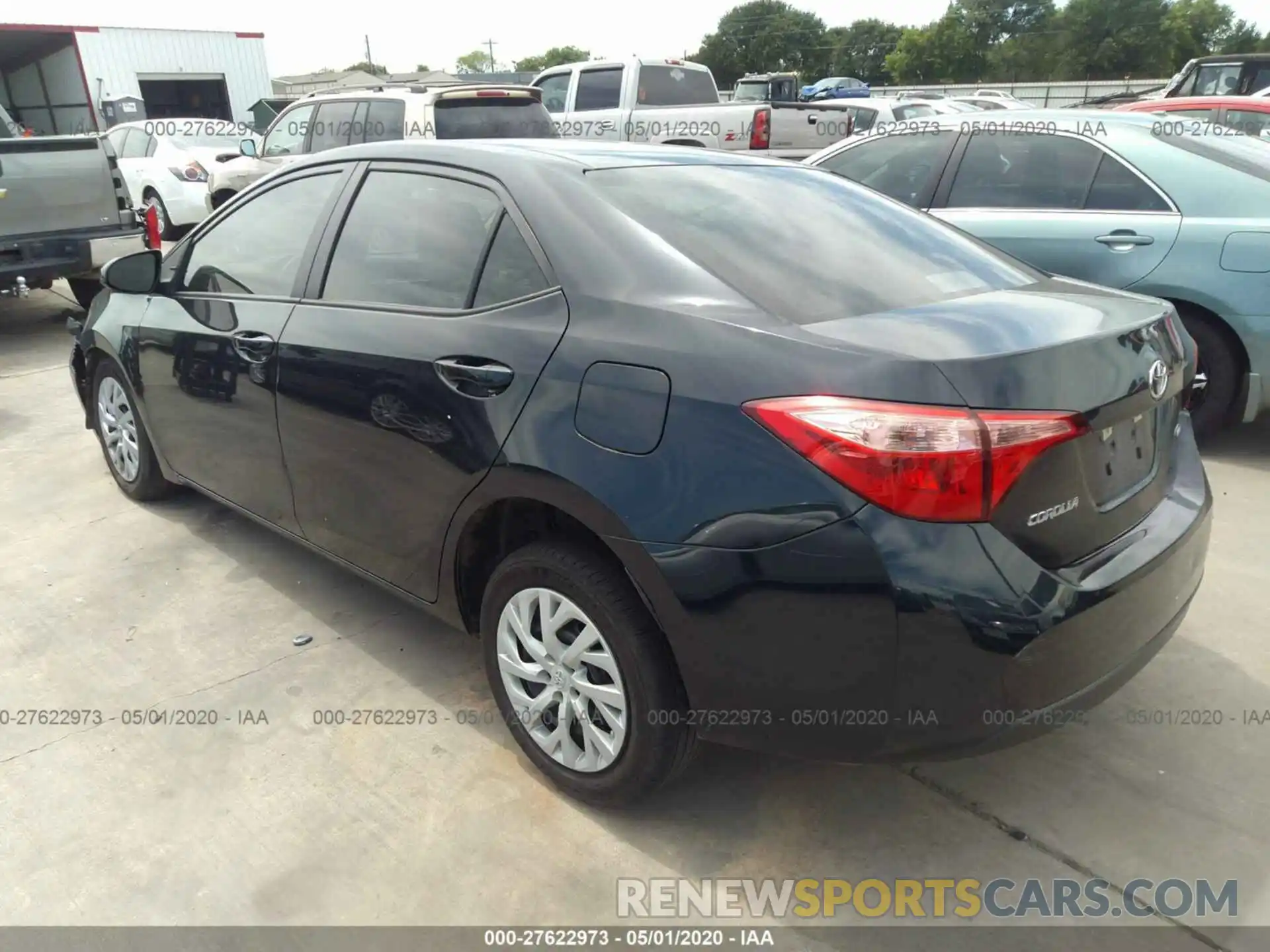 3 Photograph of a damaged car 5YFBURHE5KP883863 TOYOTA COROLLA 2019