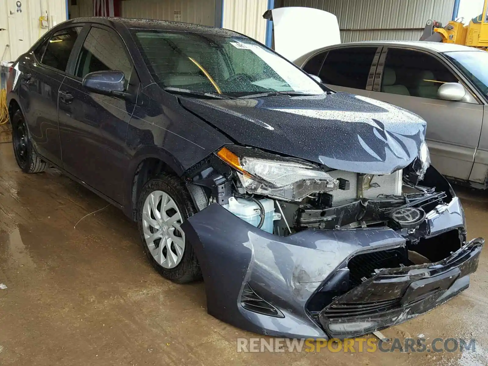 1 Photograph of a damaged car 5YFBURHE5KP884110 TOYOTA COROLLA 2019