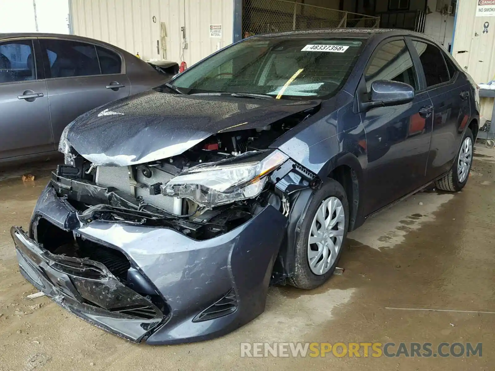 2 Photograph of a damaged car 5YFBURHE5KP884110 TOYOTA COROLLA 2019