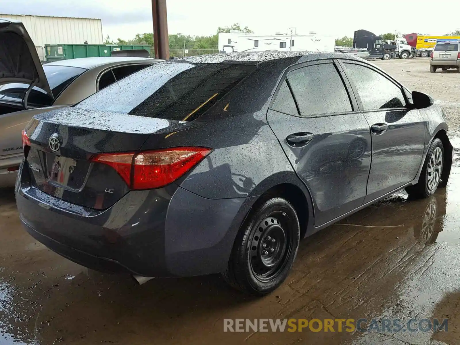 4 Photograph of a damaged car 5YFBURHE5KP884110 TOYOTA COROLLA 2019