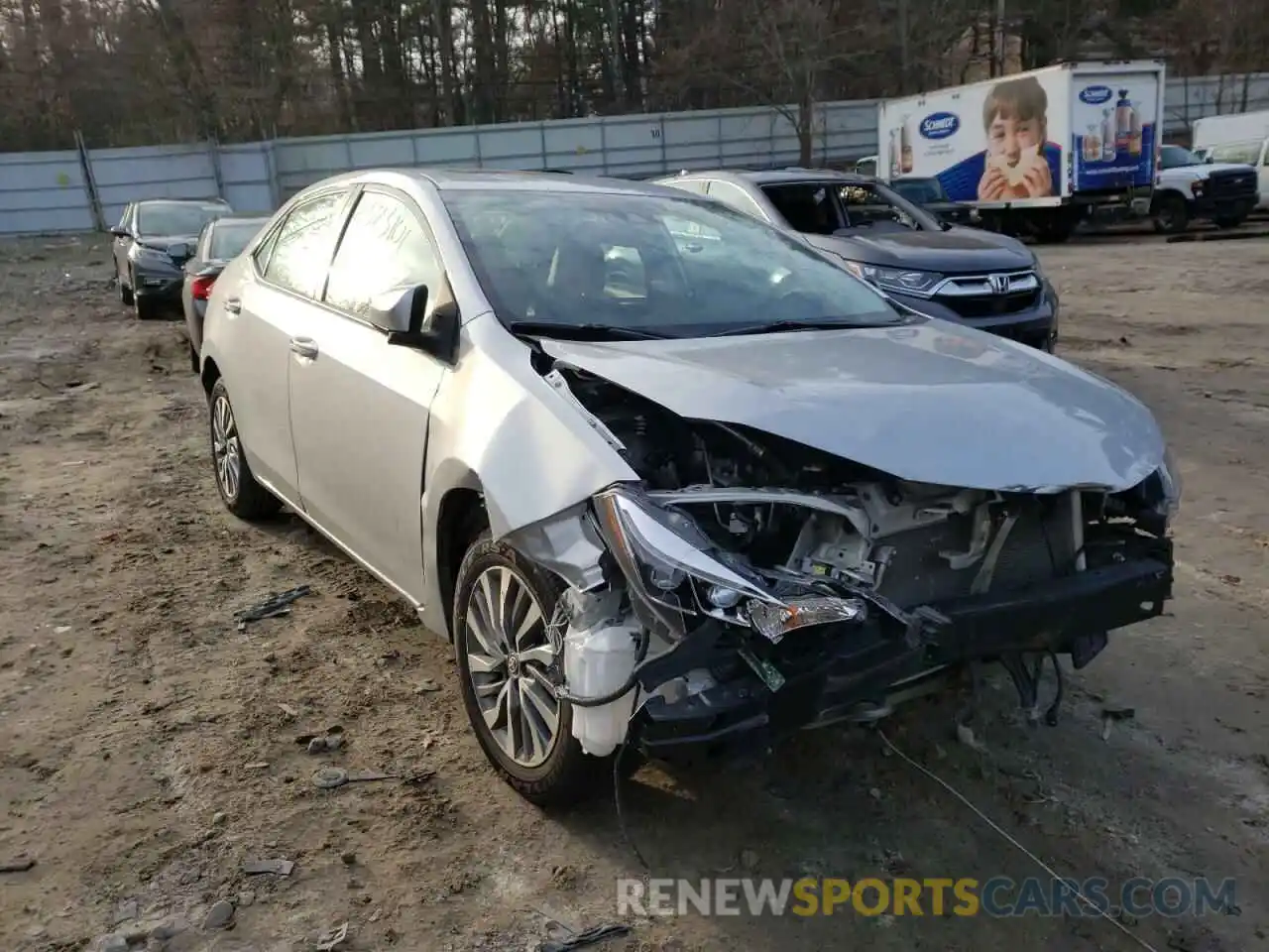 1 Photograph of a damaged car 5YFBURHE5KP885175 TOYOTA COROLLA 2019